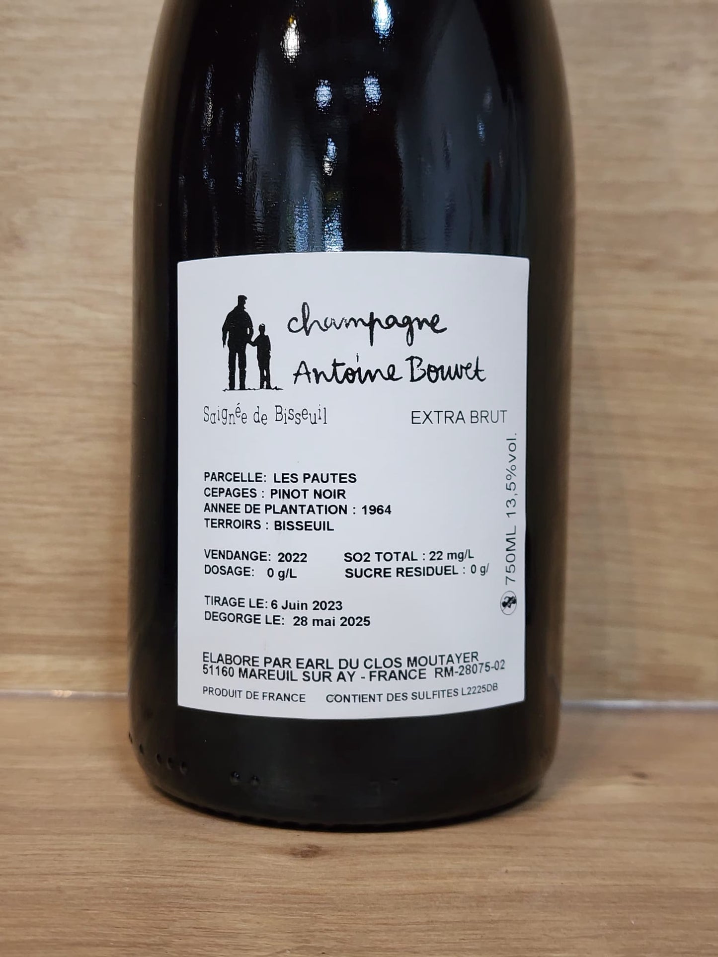 Antoine Bouvet – Saignée de Bisseuil - CPHWINES