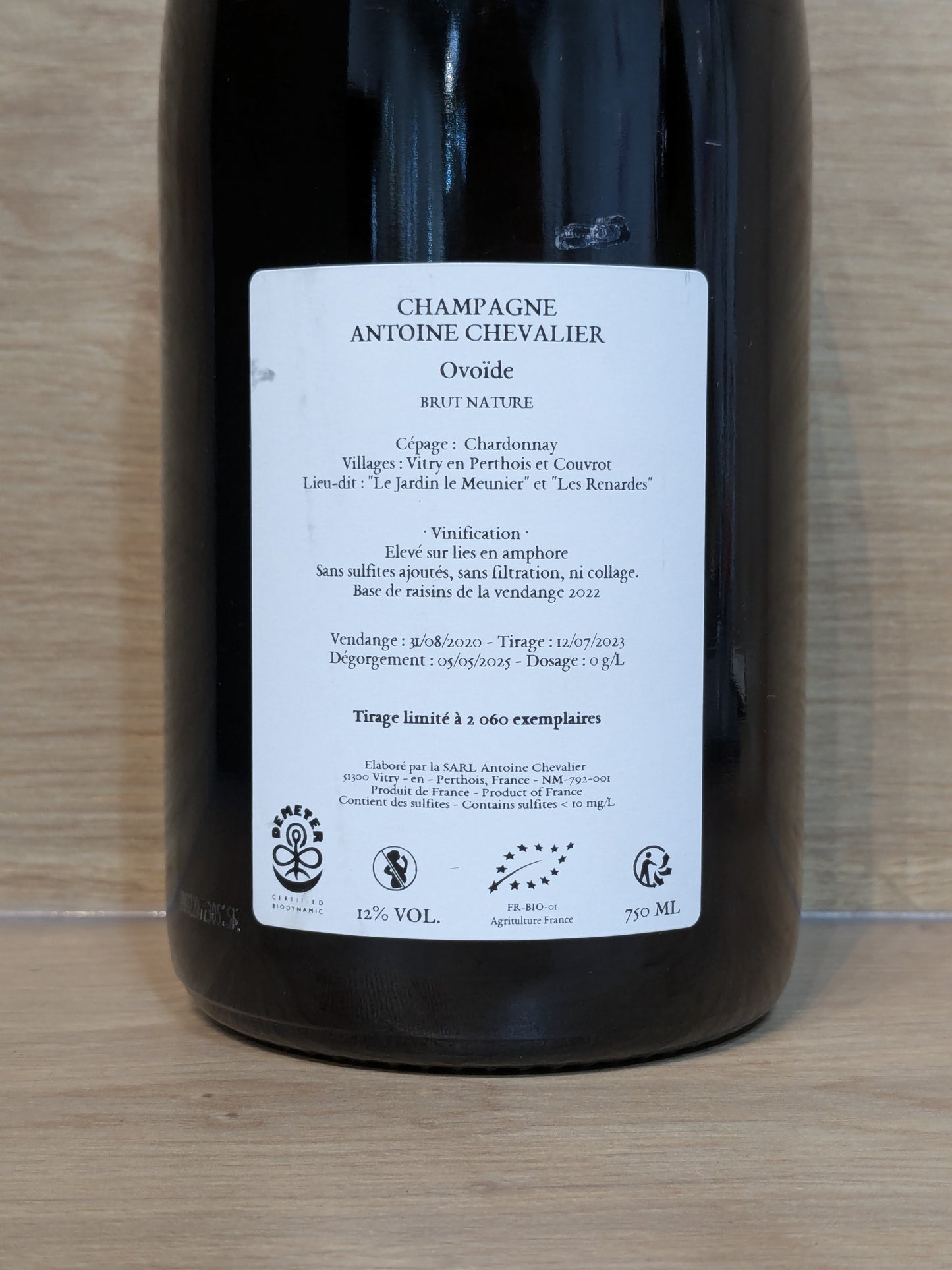 Antoine Chevalier - Ovoïde - CPHWINES