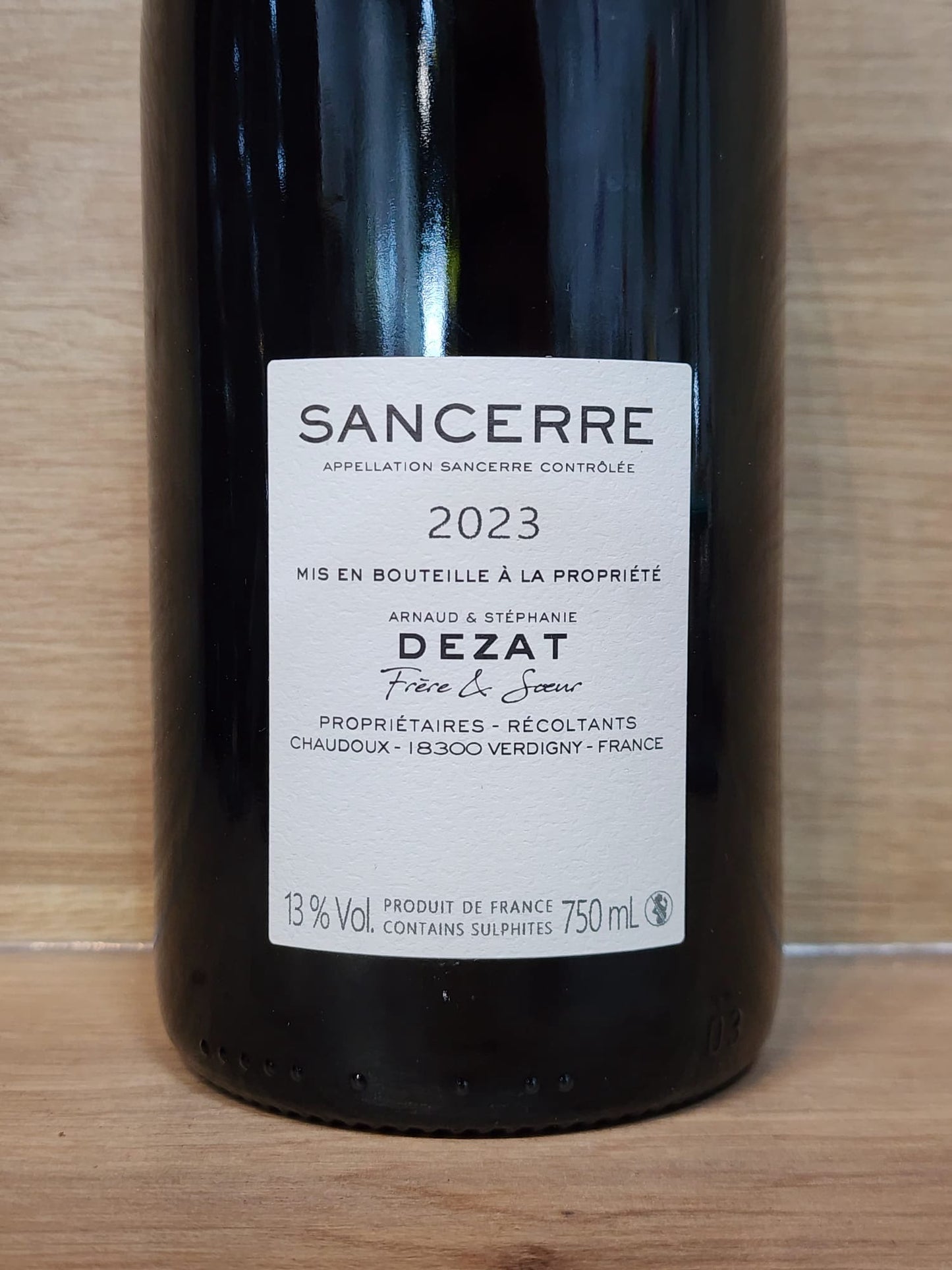 Arnaud & Stéphanie Dezat - Sancerre Blanc - CPHWINES