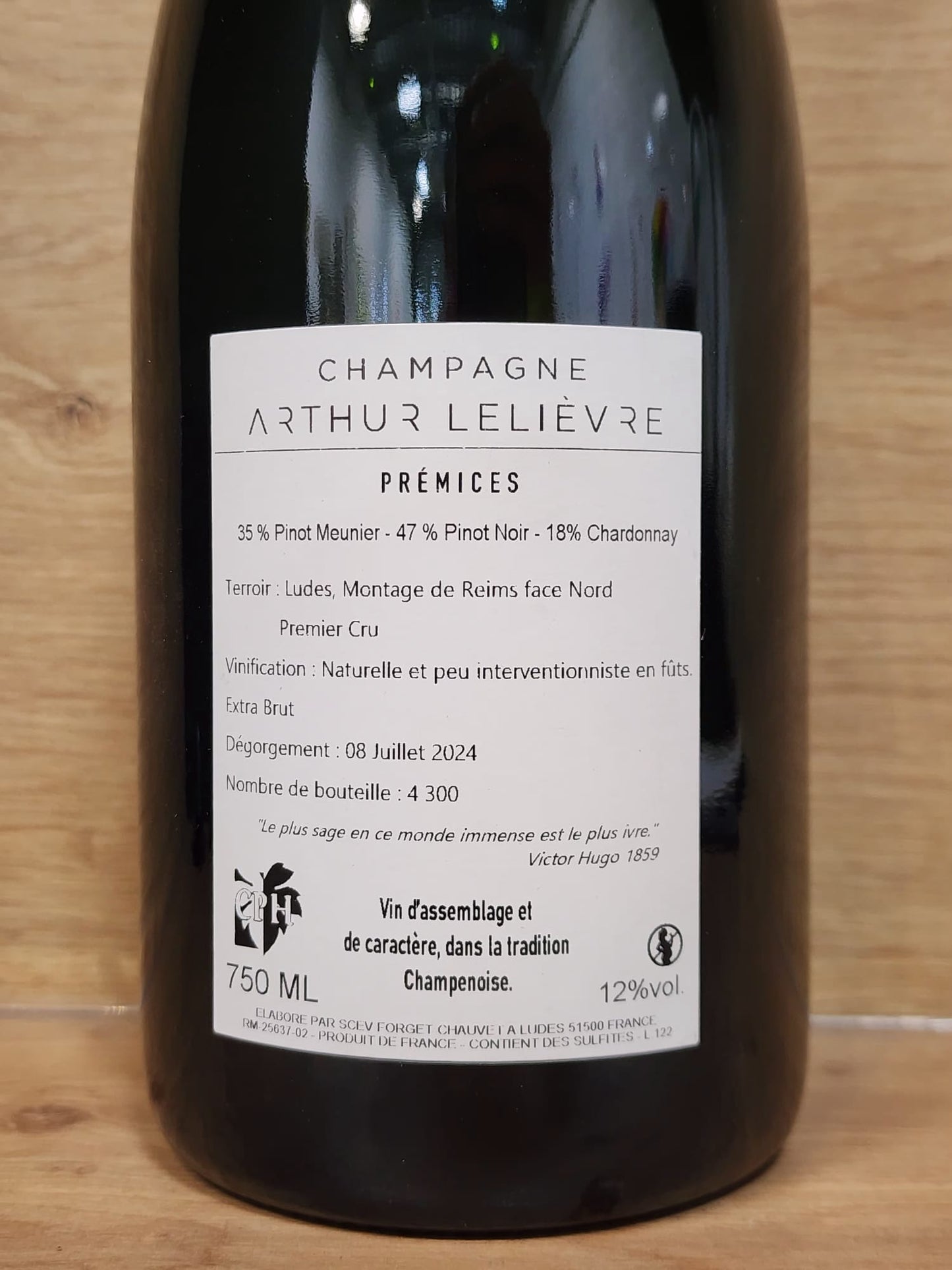 Arthur Lelièvre – Prémices - CPHWINES