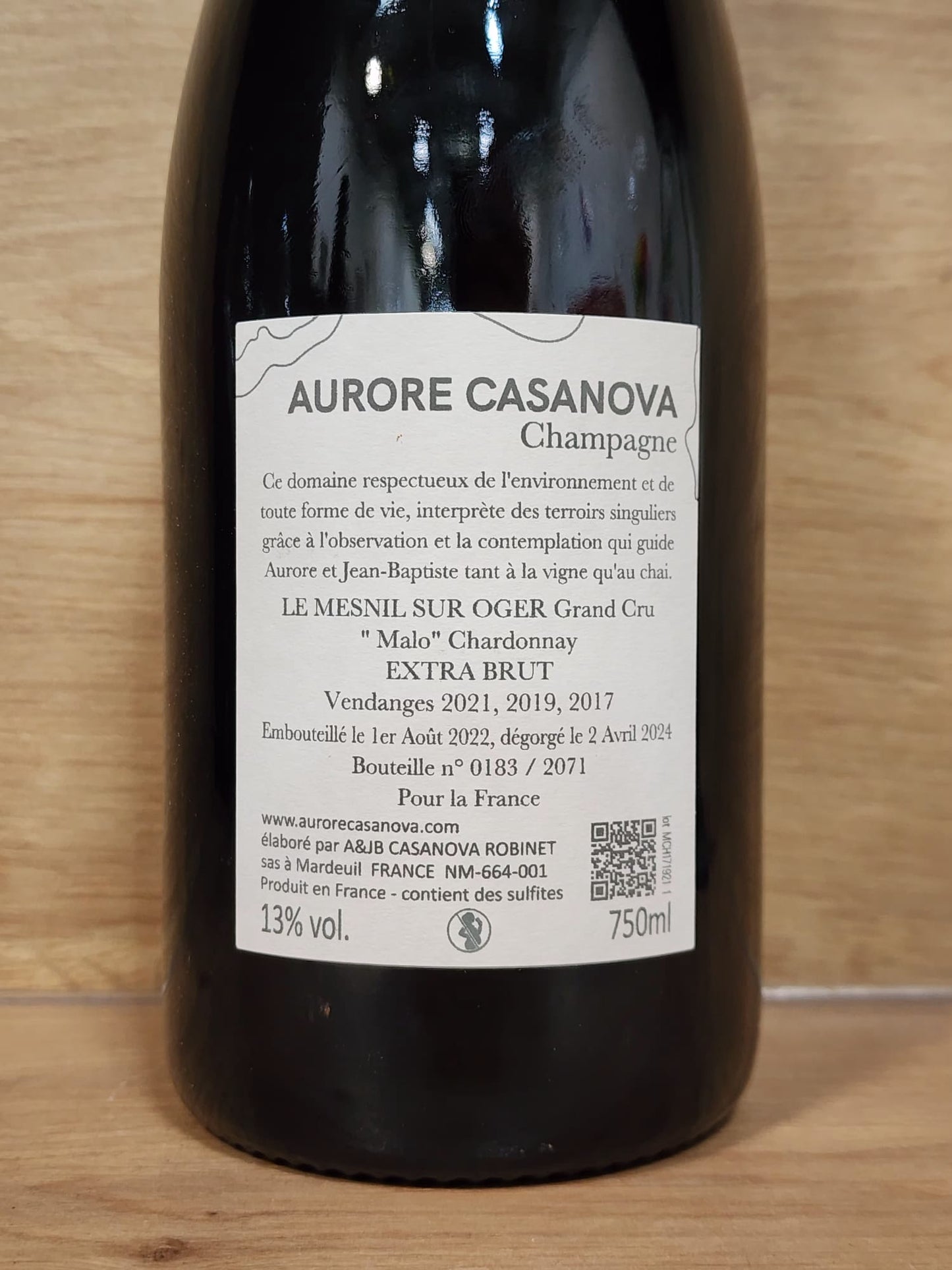 Aurore Casanova – Malo - CPHWINES