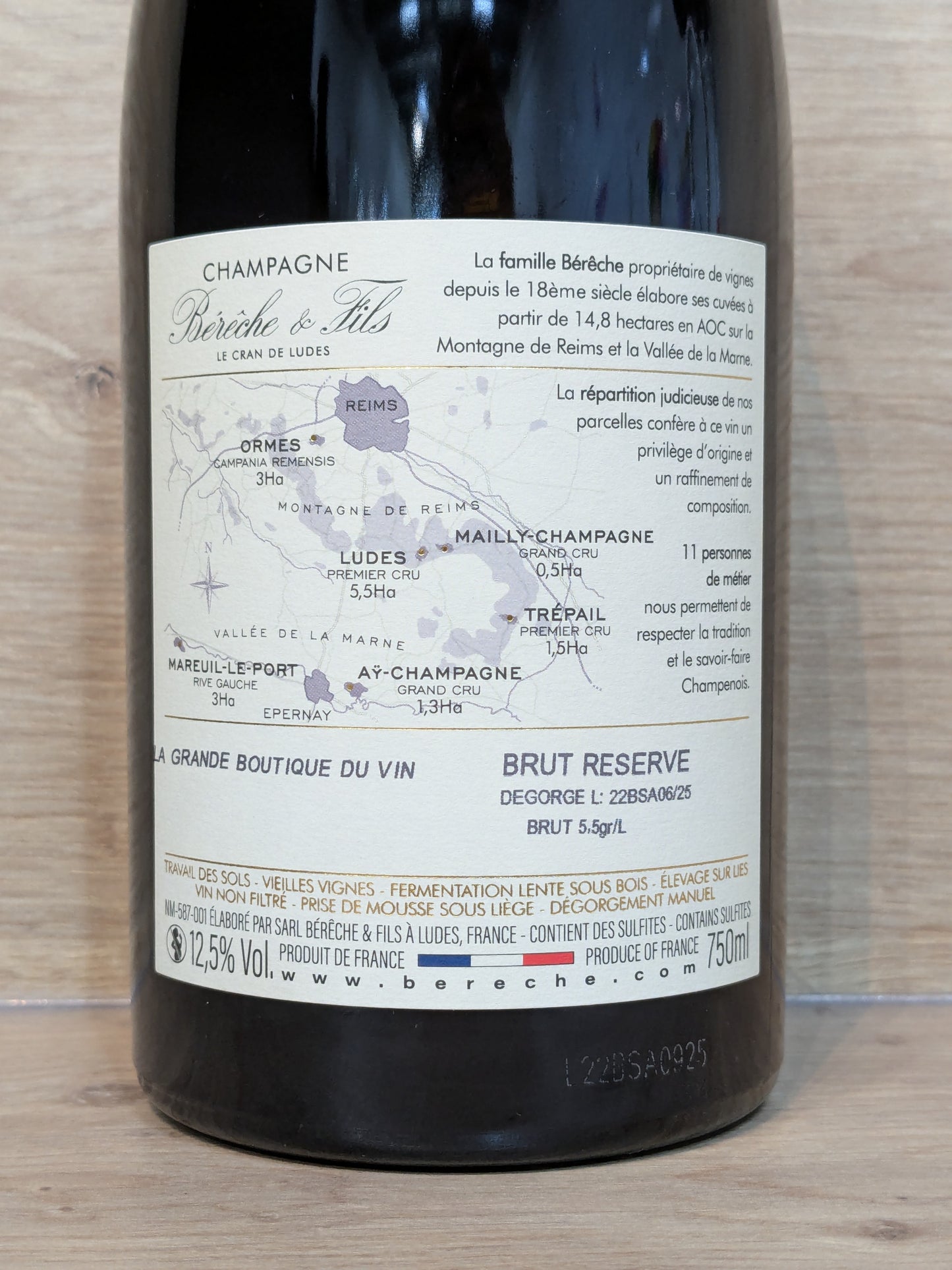 Bérêche & Fils - Brut Réserve - CPHWINES