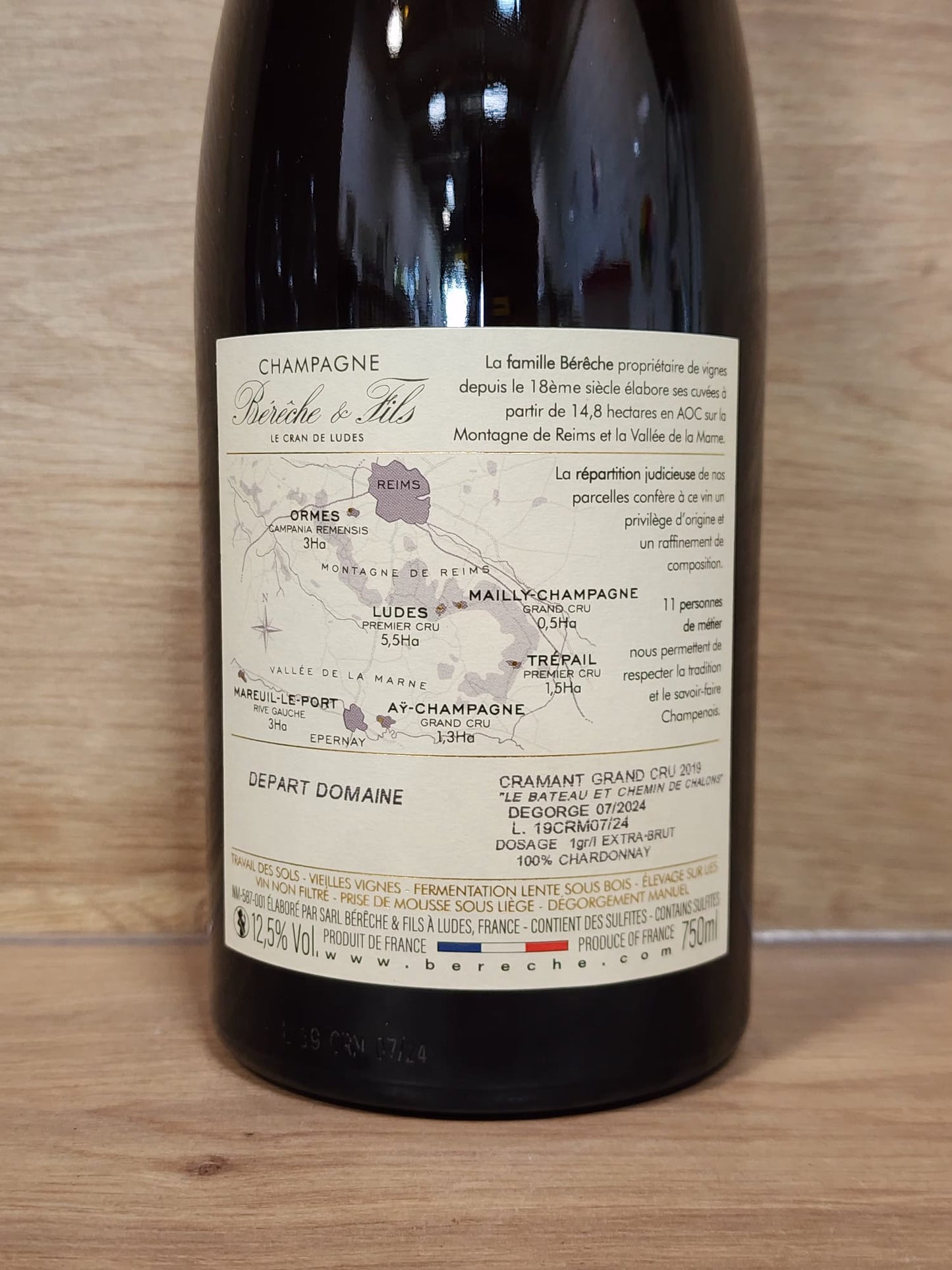 Bérêche & Fils – Cramant Grand Cru 2019 - CPHWINES