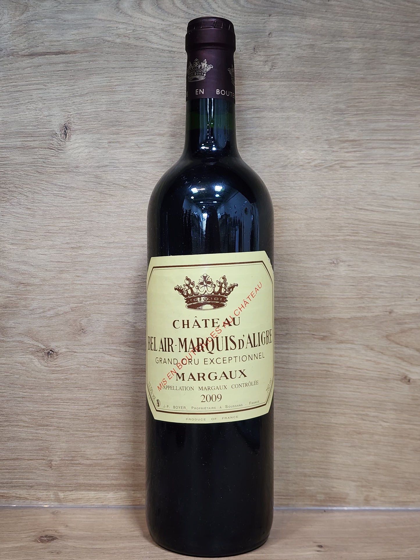 Bel Air Marquis d'Aligre - Margaux 2009 - CPHWINES