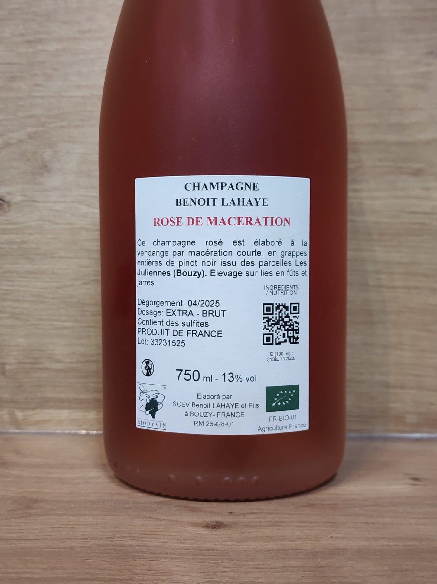 Benoît Lahaye – Rosé de Macération - CPHWINES