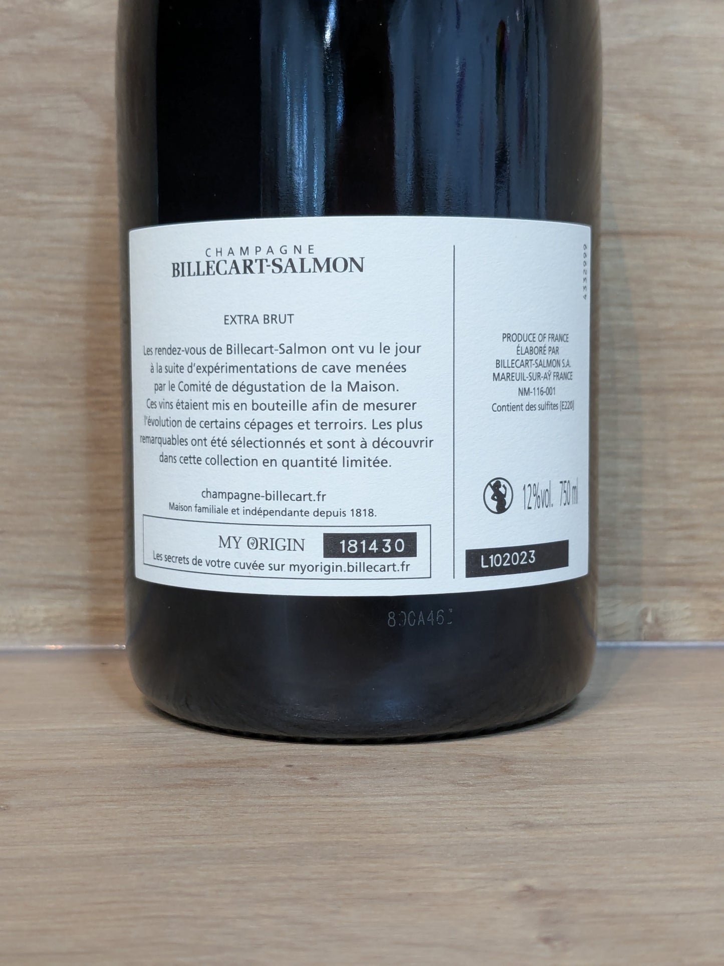 Billecart-Salmon - Les Rendez-Vous N°8 Meunier - CPHWINES