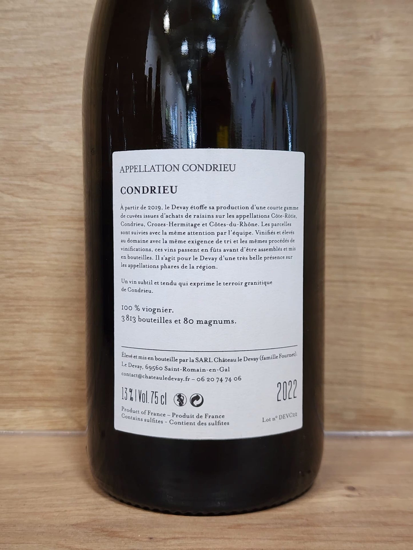 Château le Devay - Condrieu 2022 - CPHWINES
