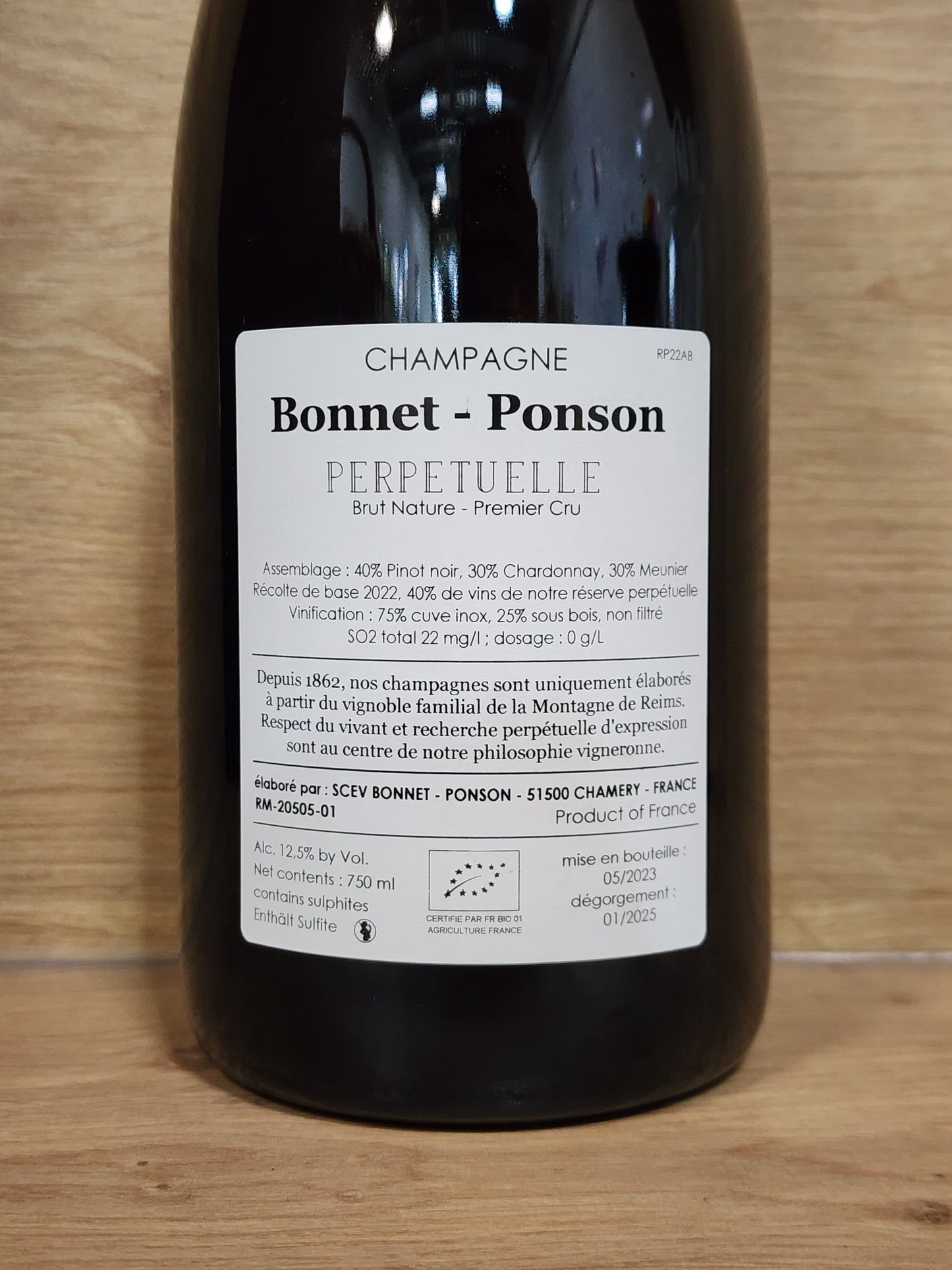 Champagne Bonnet-Ponson – PERPETUELLE - CPHWINES