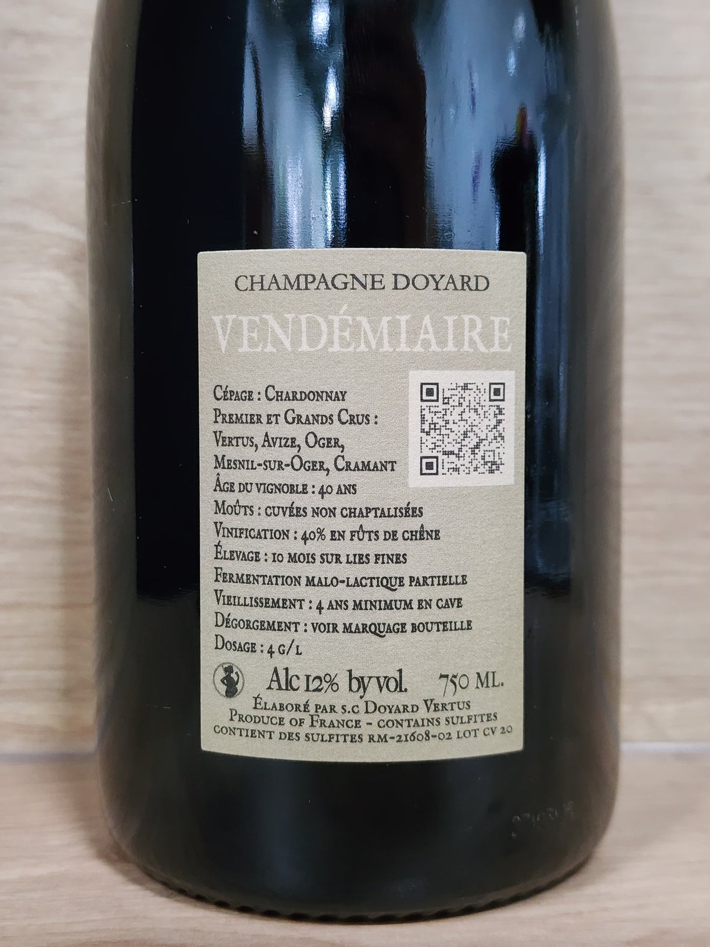Champagne Doyard – Vendémiaire - CPHWINES