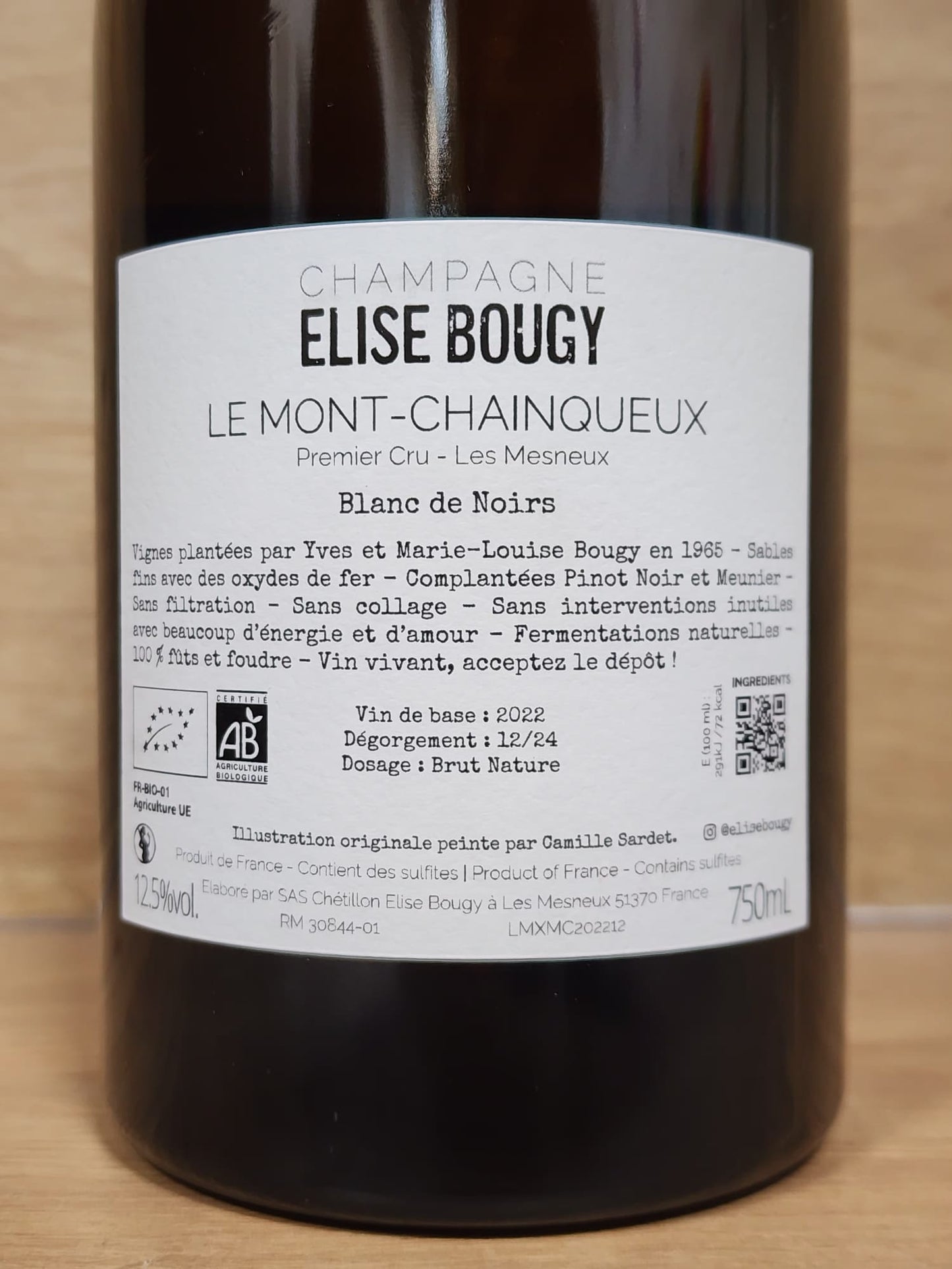 Champagne Élise Bougy – Le Mont-Chainqueux CPHWINES