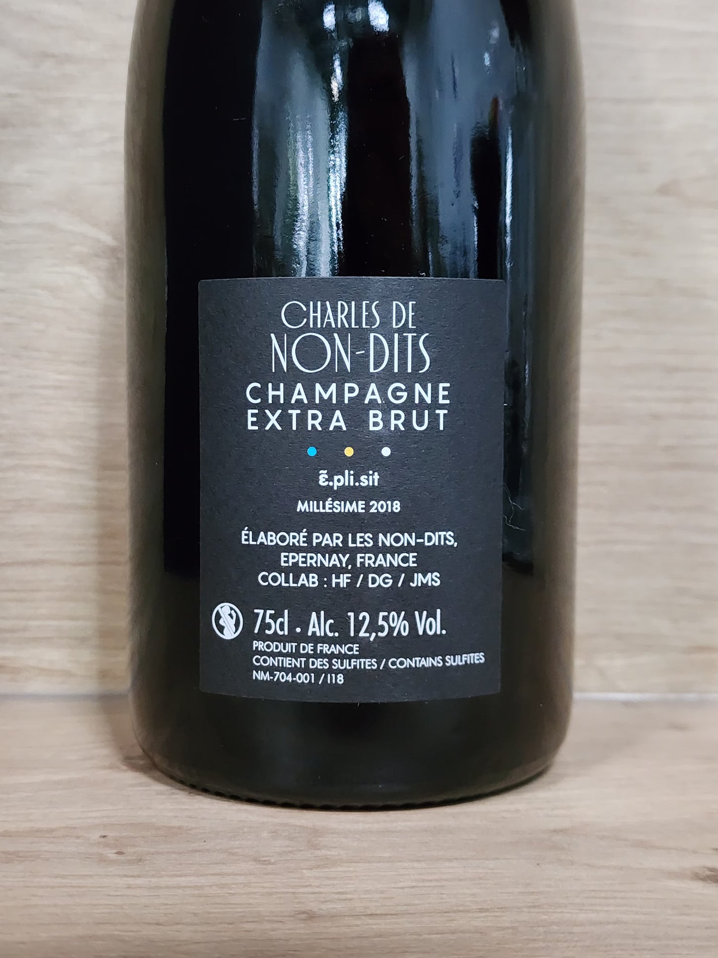 Charles de Non Dits - e.pli.sit 2018 - CPHWINES