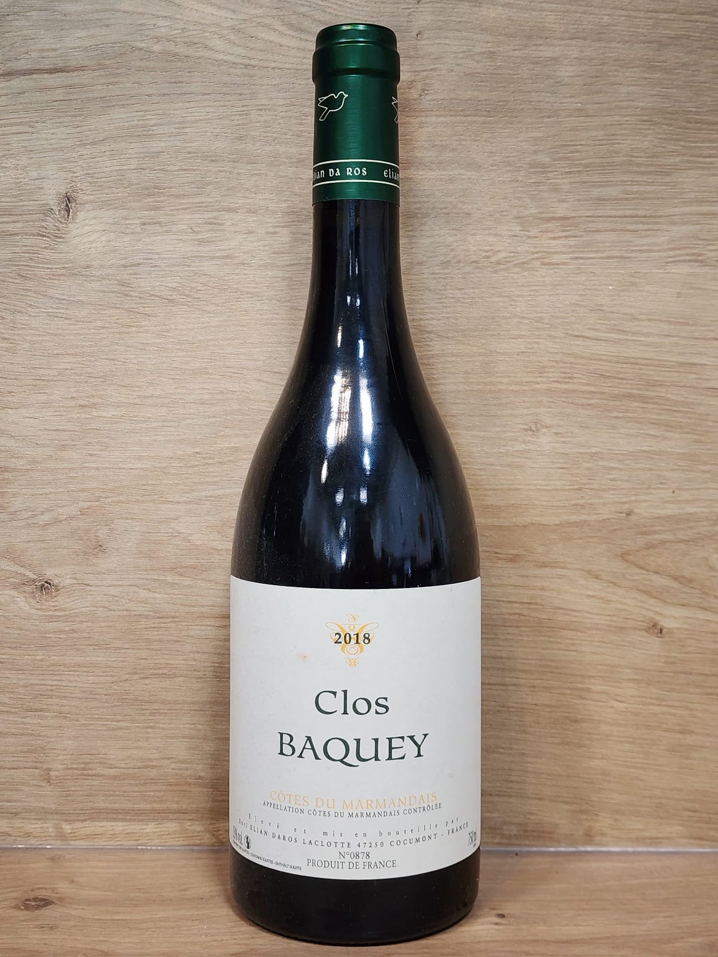 Clos Baquey 2016 - CPHWINES
