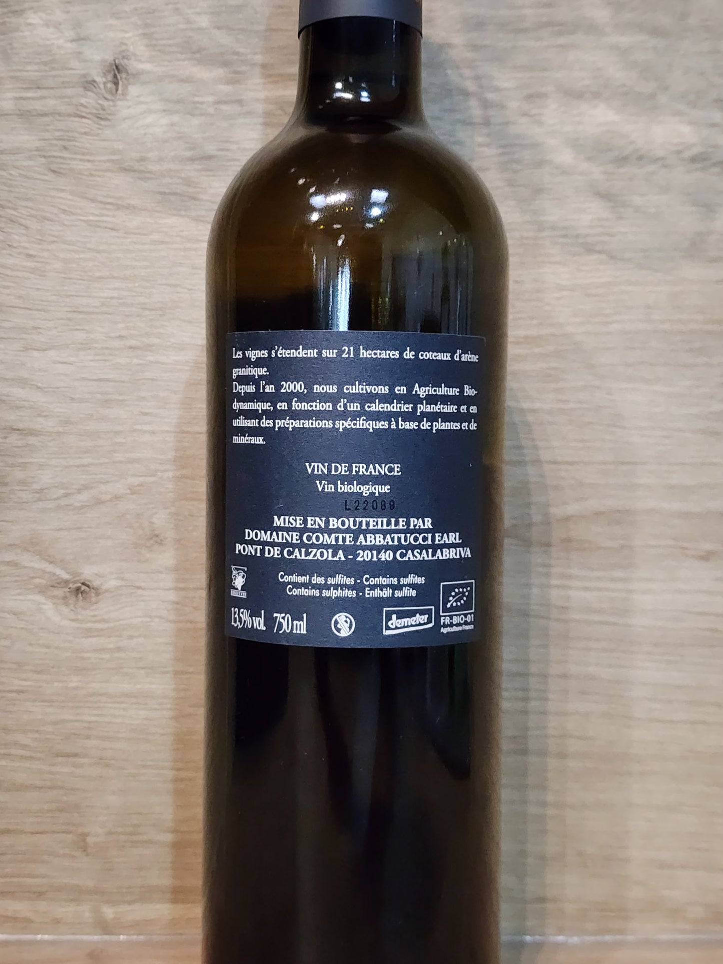 Comte Abbatucci - Faustine Vieilles Vignes 2022 - CPHWINES