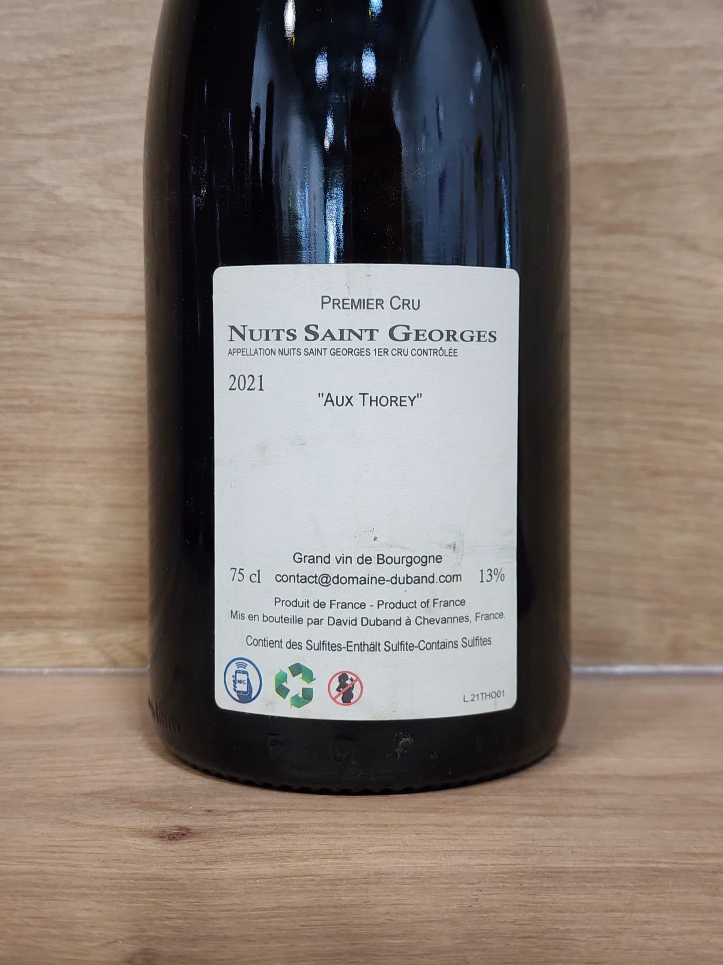 David Duband – Nuits-Saint-Georges - Aux Thorey - CPHWINES