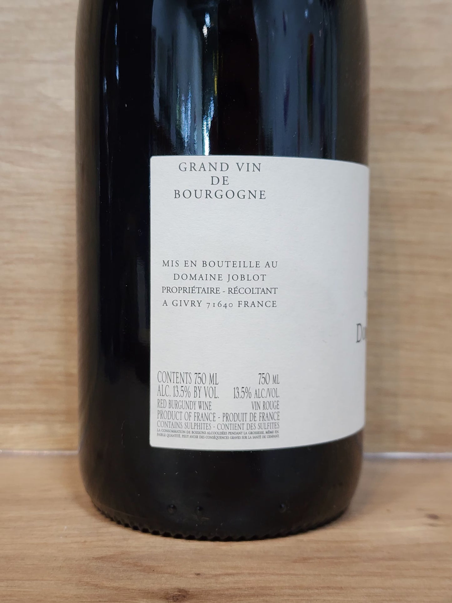 Domaine Joblot - Givry Préface 2022 - CPHWINES