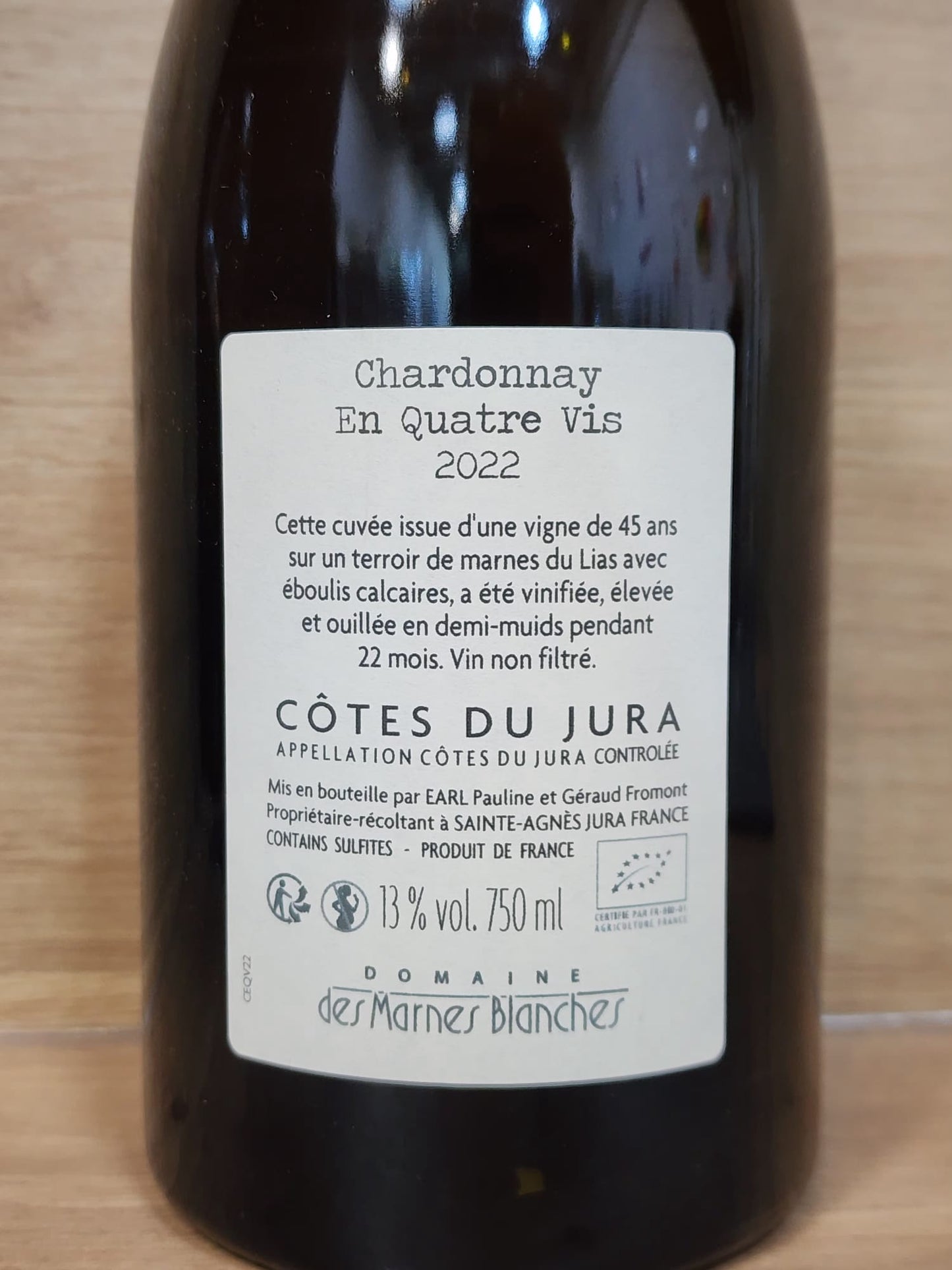 Domaine des Marnes Blanches - Chardonnay En Quatre Vis 2022 - CPHWINES