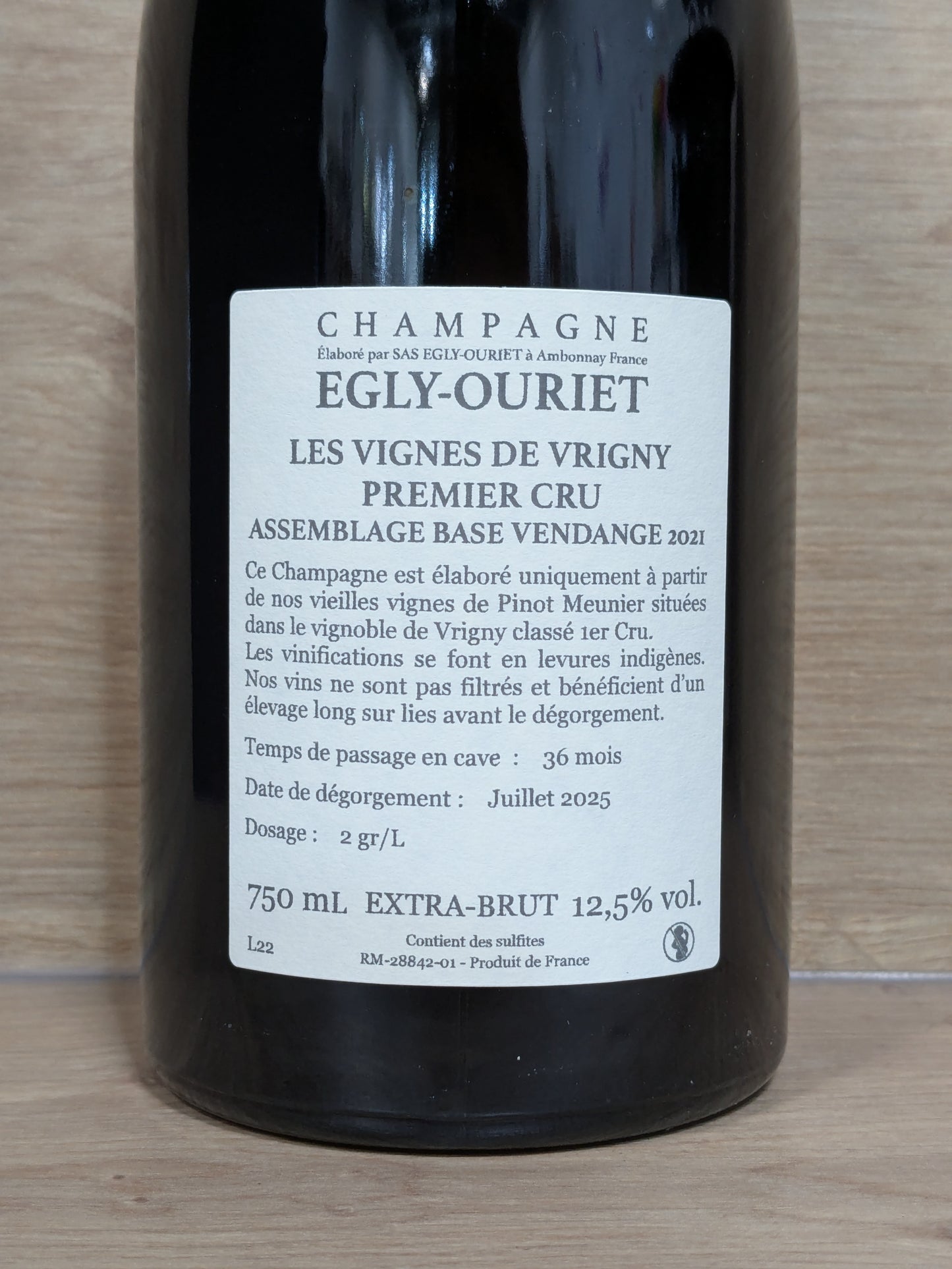 Egly-Ouriet - Les Vignes de Vrigny - CPHWINES