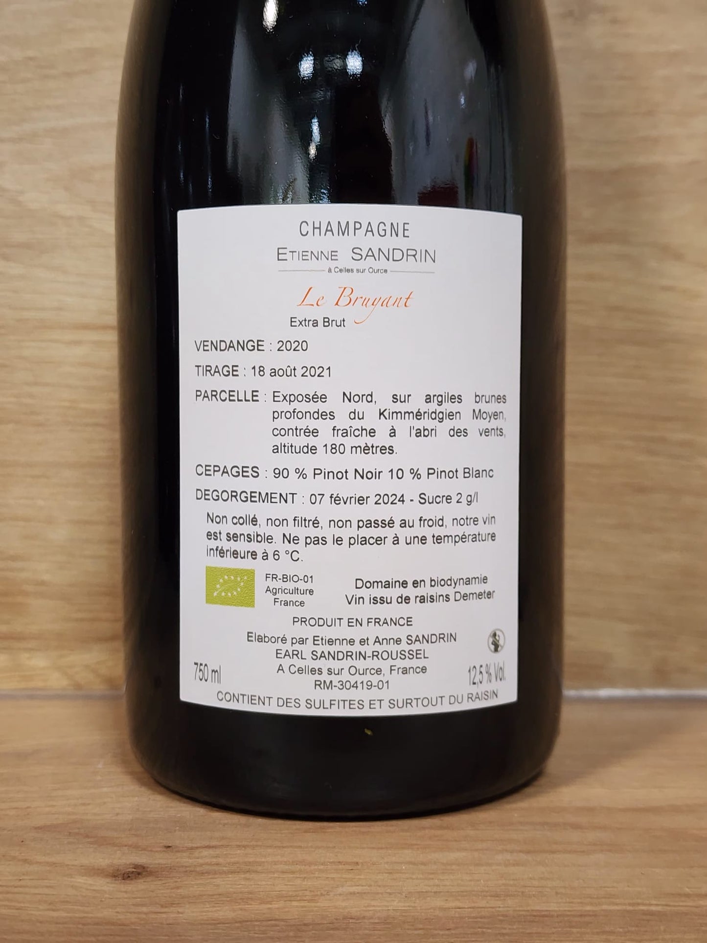 Etienne Sandrin – Le Bruyant - CPHWINES