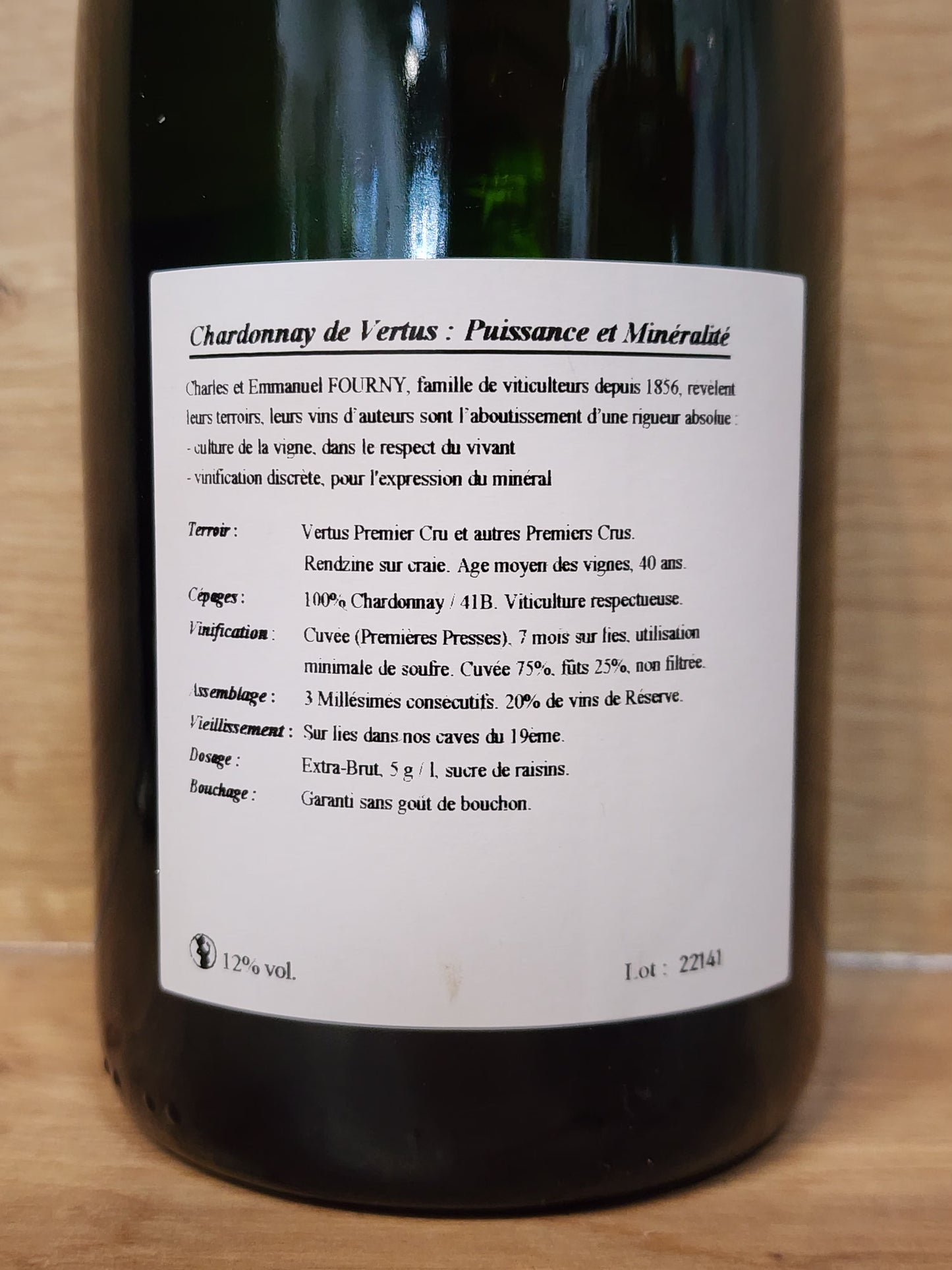 Fourny & Fils – Chardonnay de Vertus CPHWINES