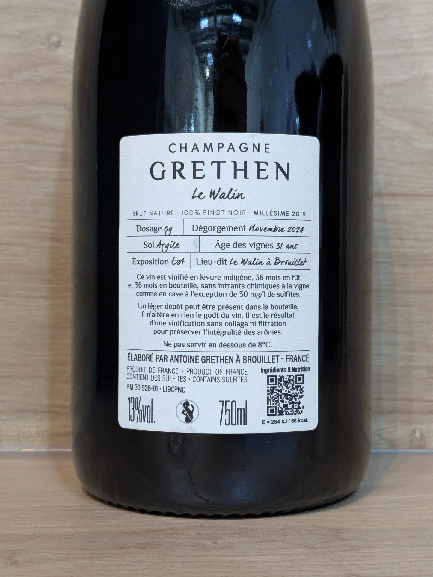 Grethen - Le Walin 2019 - CPHWINES