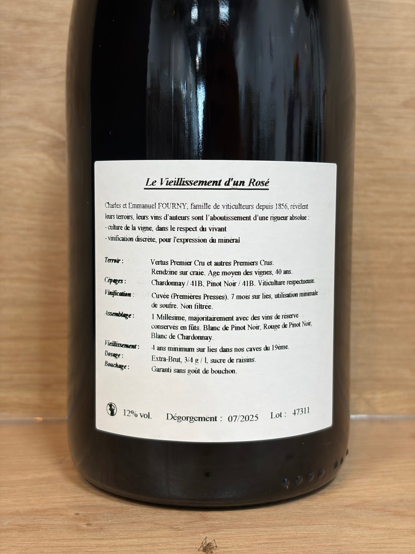 Vve Fourny & Fils - Rosé Vinothèque MV17 Premier Cru