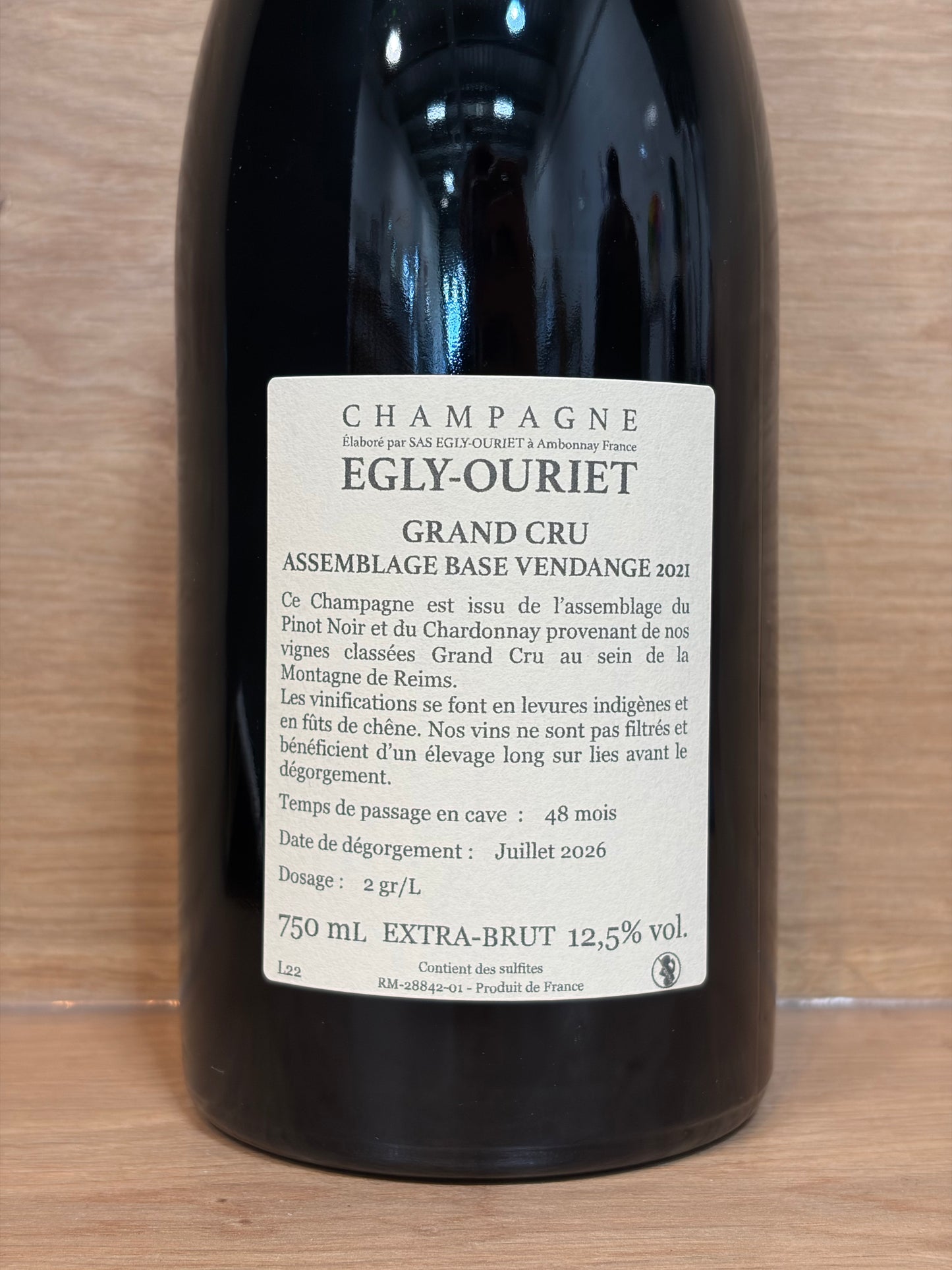 Egly-Ouriet - Grand Cru Assemblage Base Vendange 2021