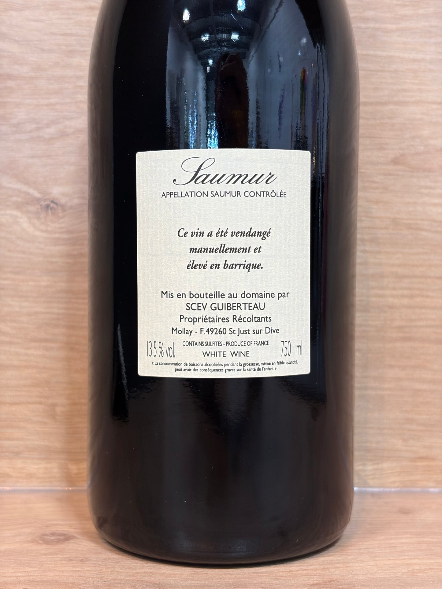 Domaine Guiberteau - Clos des Carmes Monopole Brézé 2022