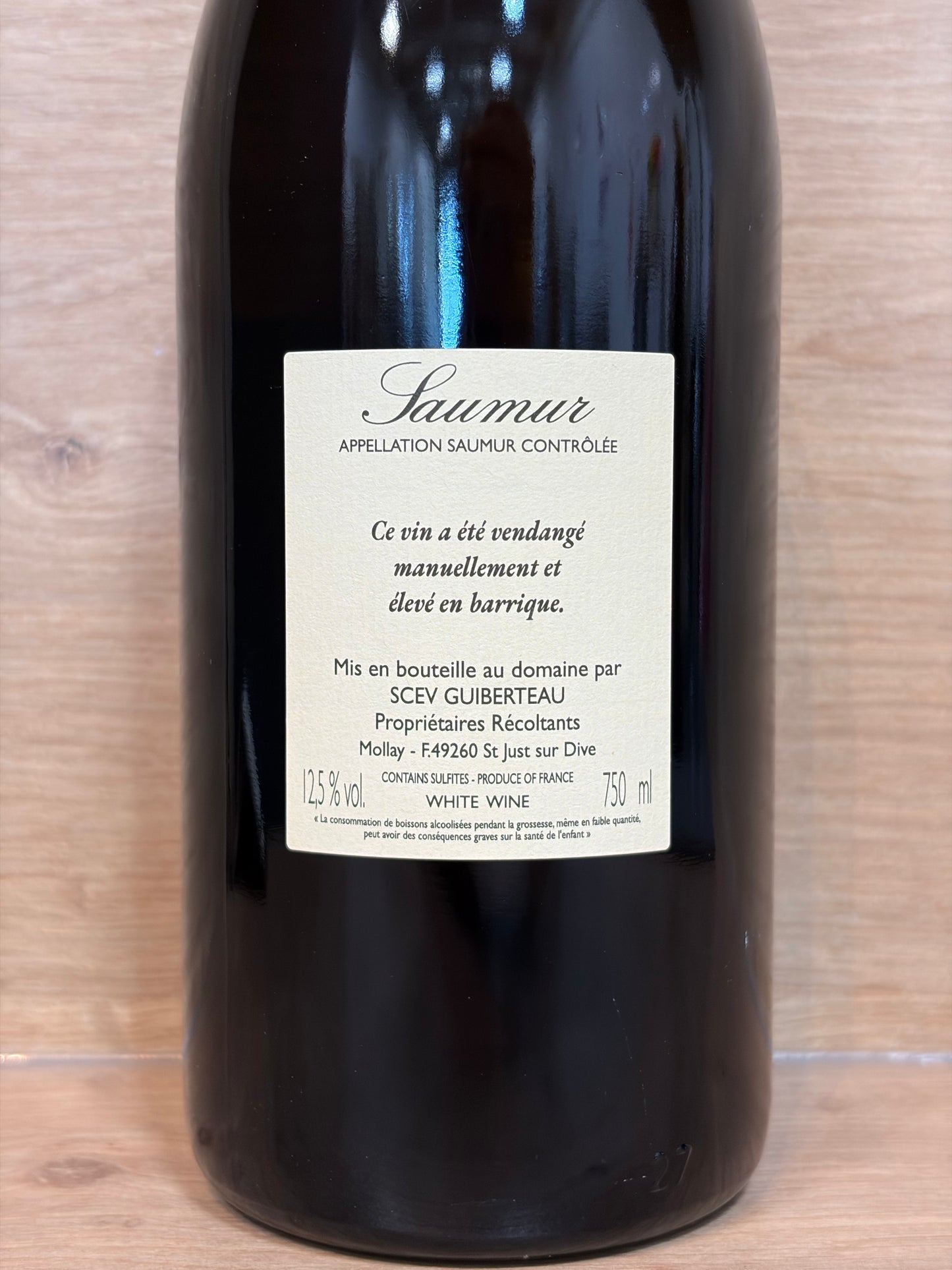 Domaine Guiberteau - Saumur Blanc Sec 2023