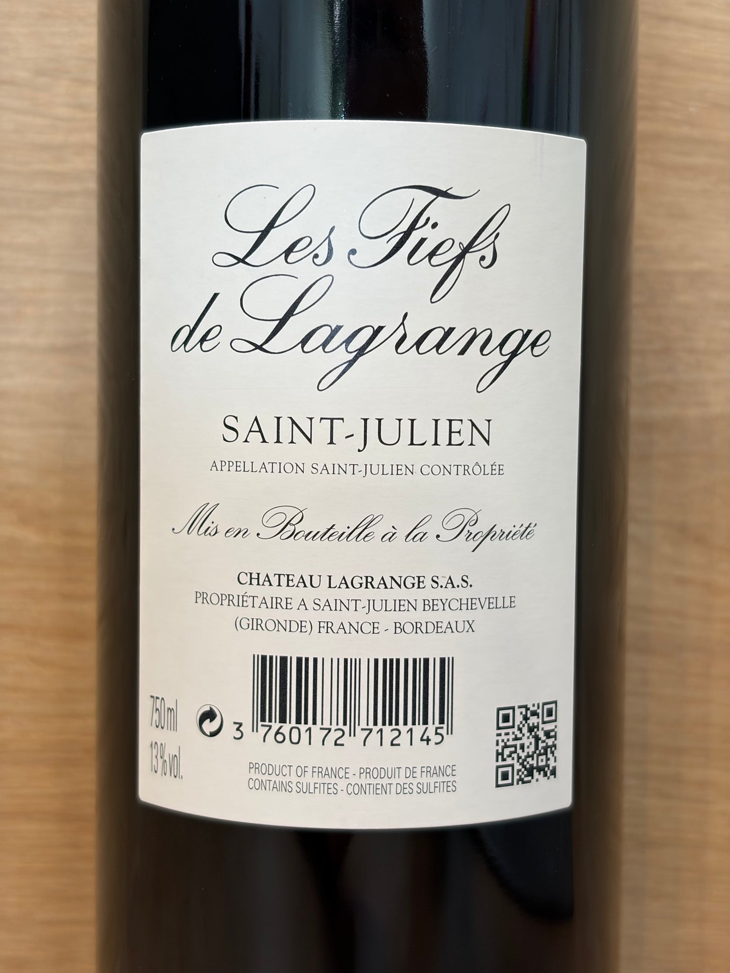 Les Fiefs de Lagrange - Saint-Julien 2014