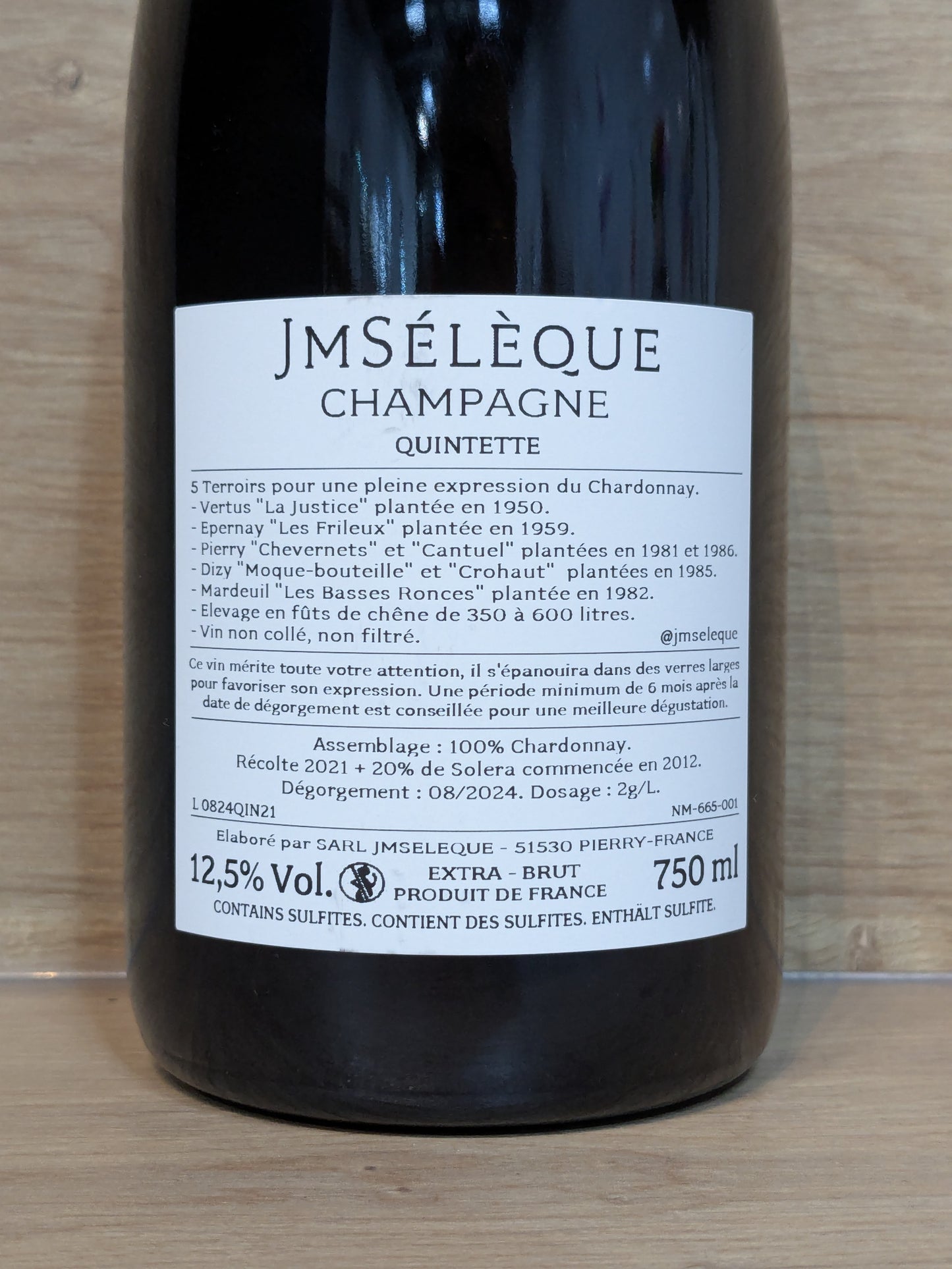 J.M. Sélèque - Quintette - CPHWINES