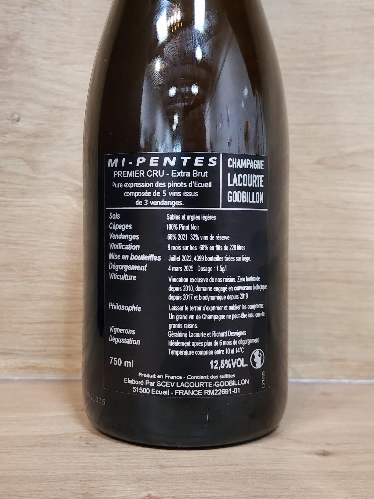 Lacourte-Godbillon - Mi-Pentes - CPHWINES