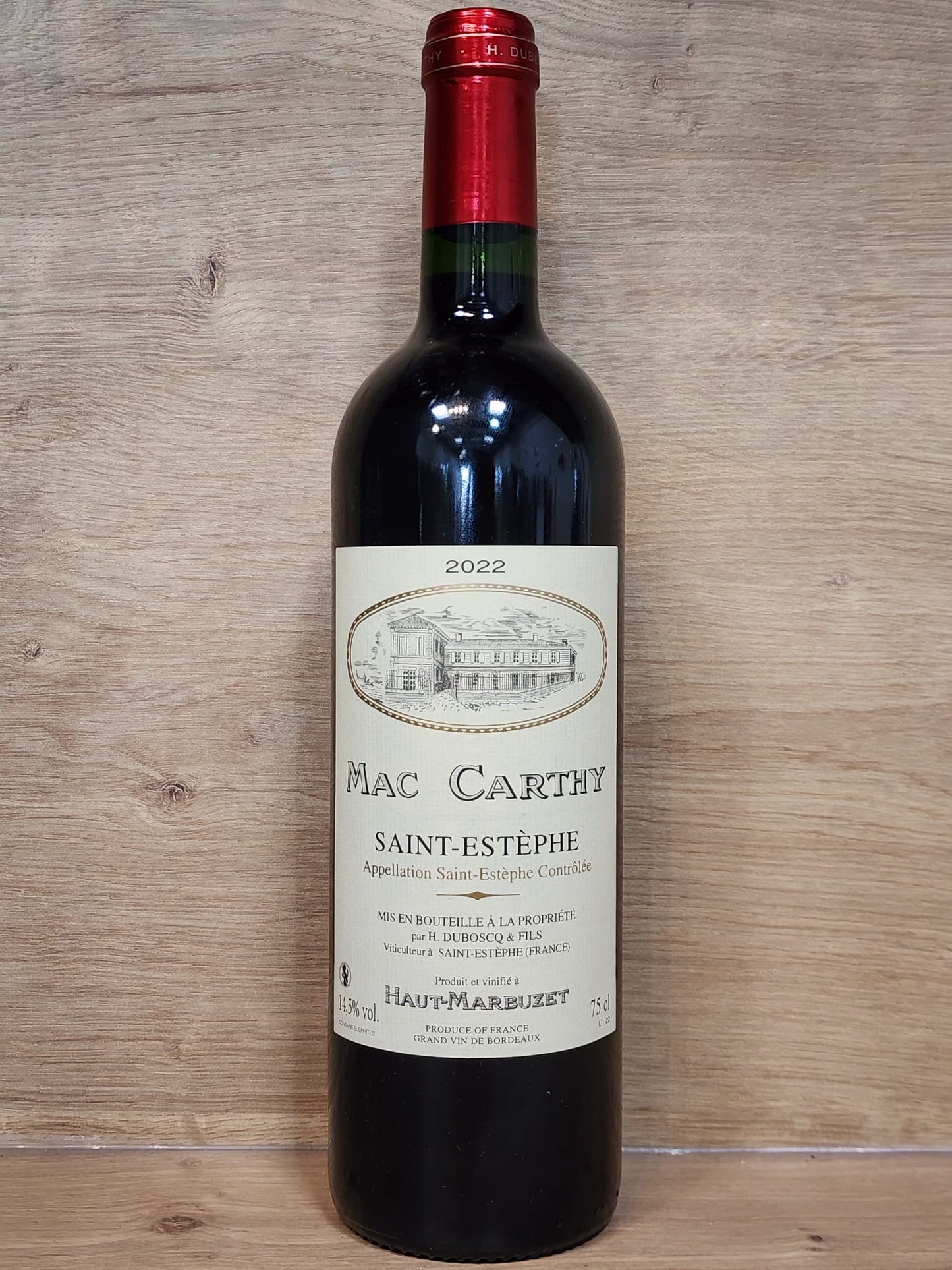 Mac Carthy 2022 - Saint-Estèphe - CPHWINES