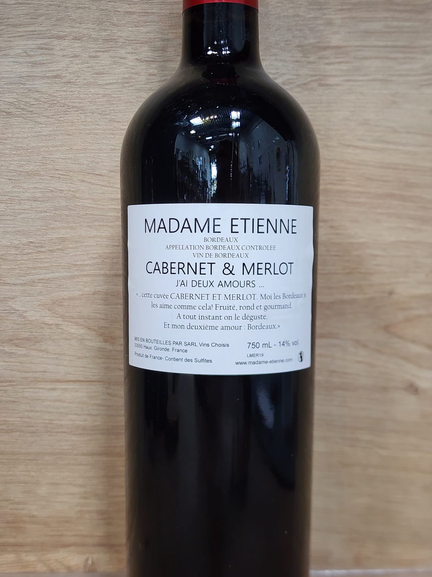 Madame Etienne - Bordeaux 2019 - CPHWINES
