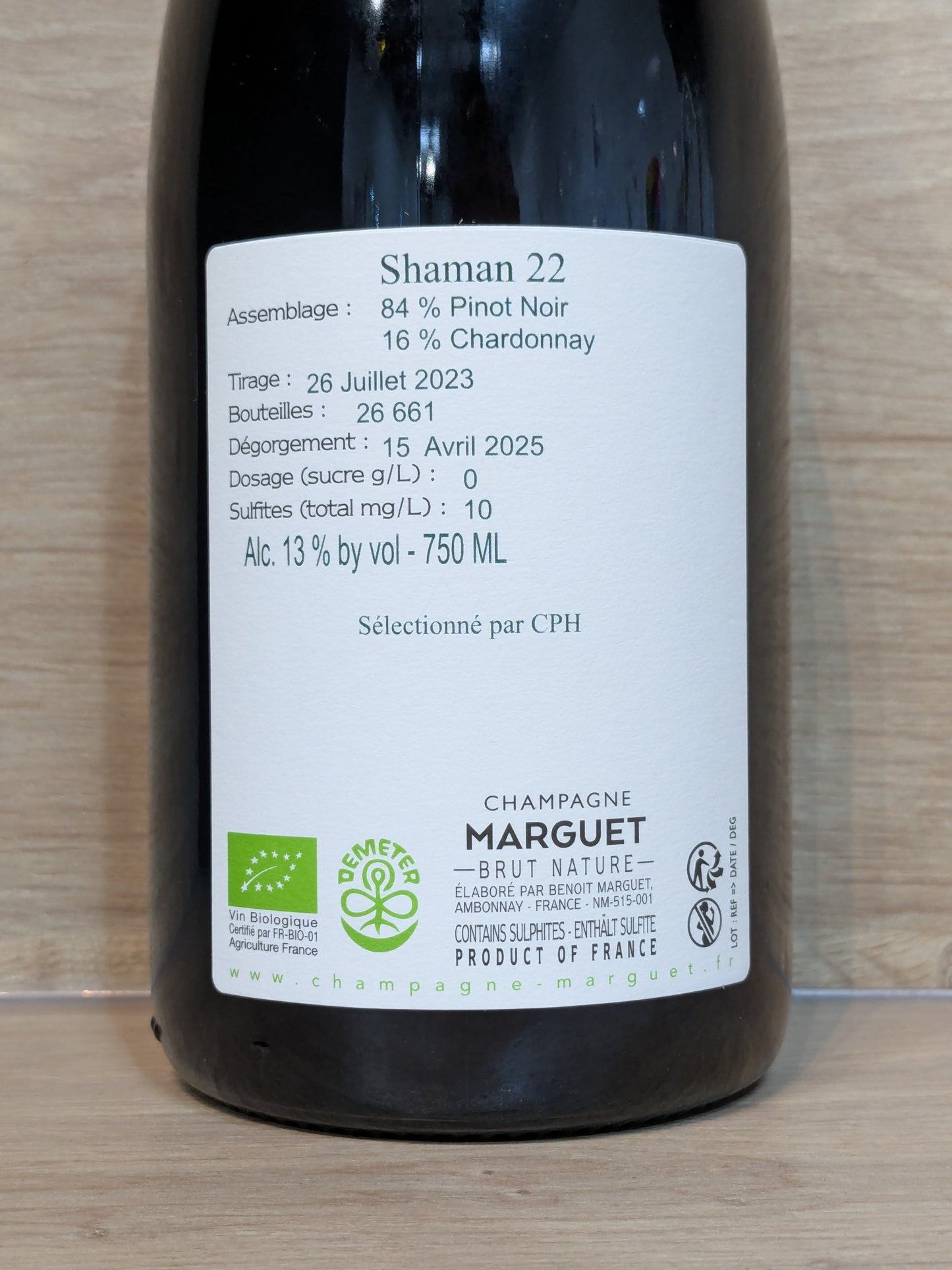 Marguet - Shaman 22 - CPHWINES