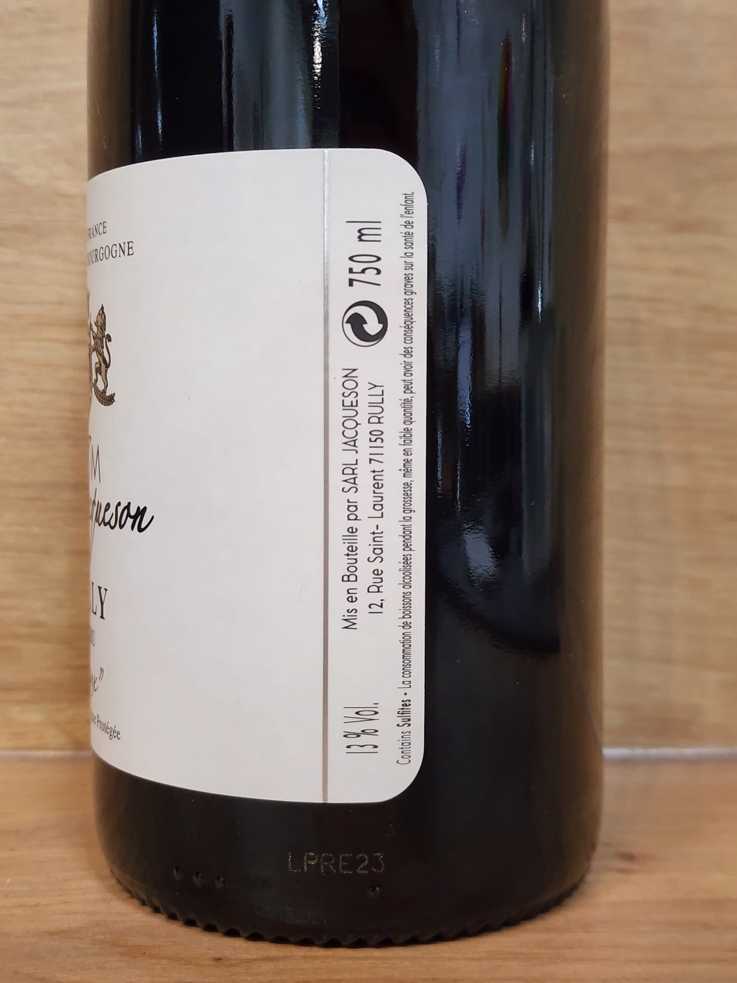 P.M. Jacquesson, Rully 1 er Cru Préaux 2023 - CPHWINES