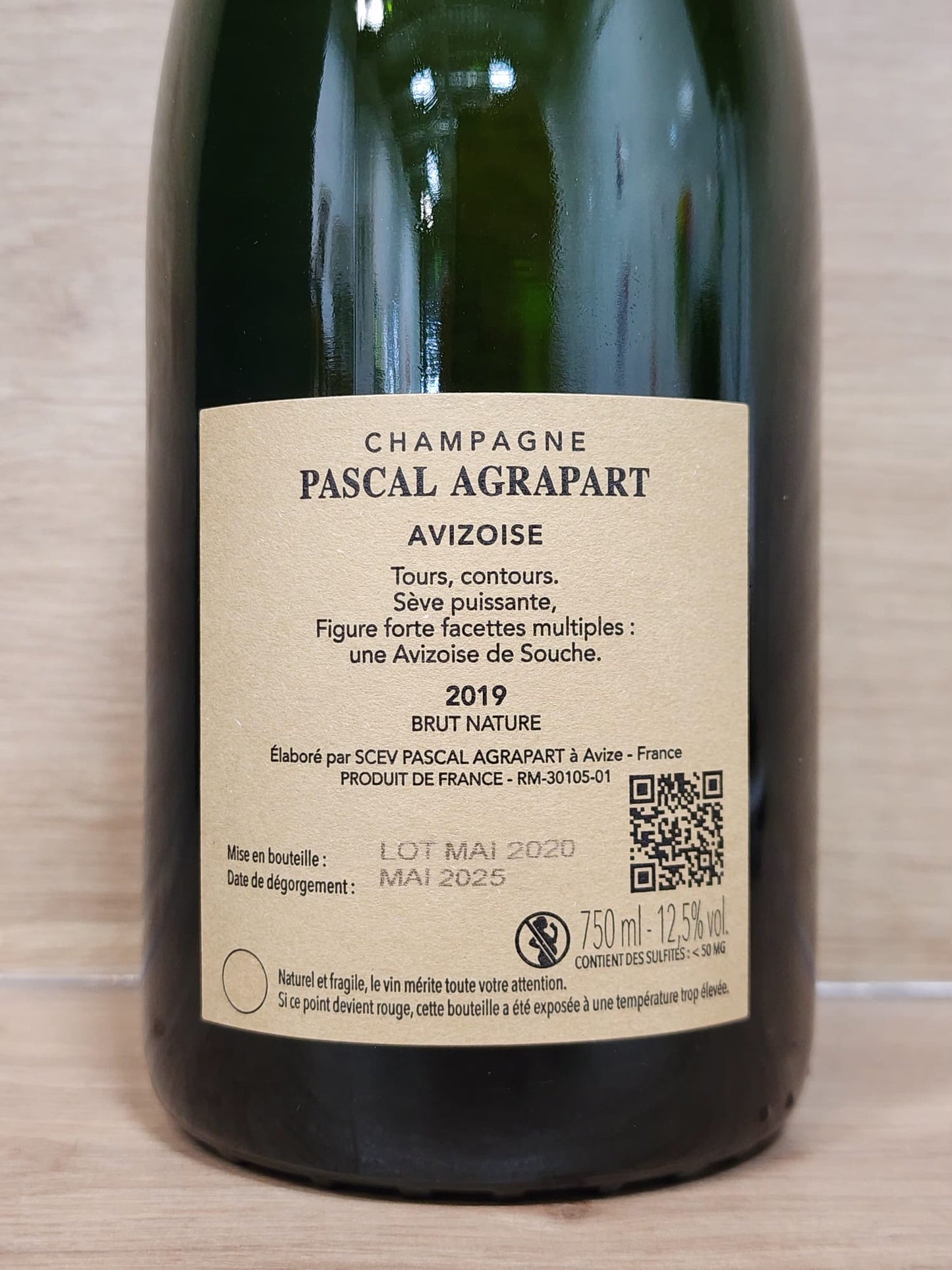 Pascal Agrapart – Avizoise 2019 - CPHWINES