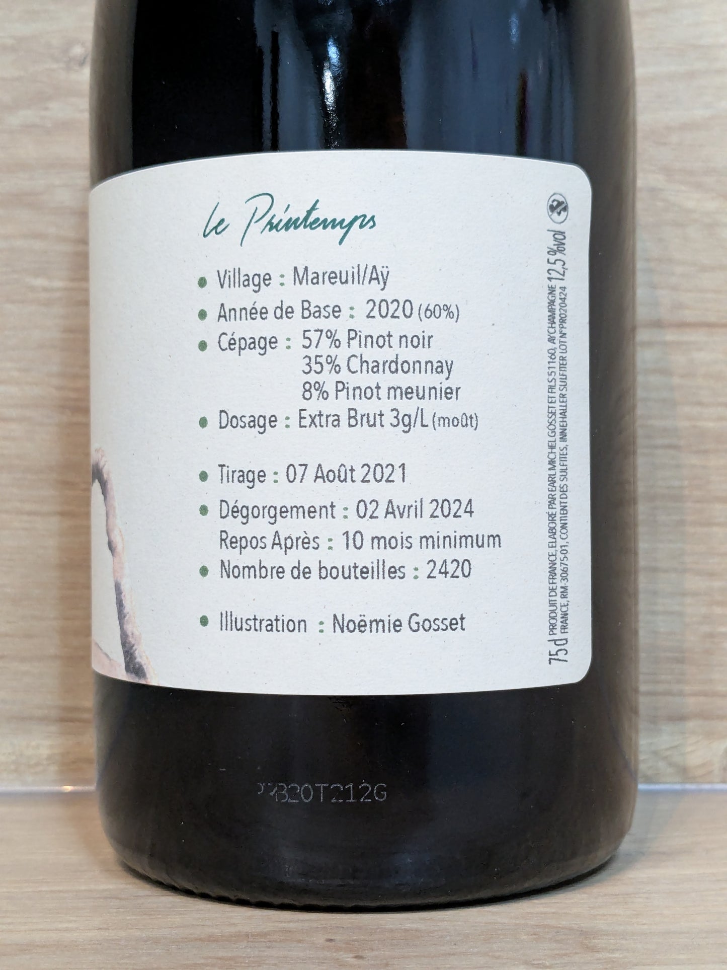 Paul Gosset - Au Fil des Temps - Le Printemps - CPHWINES