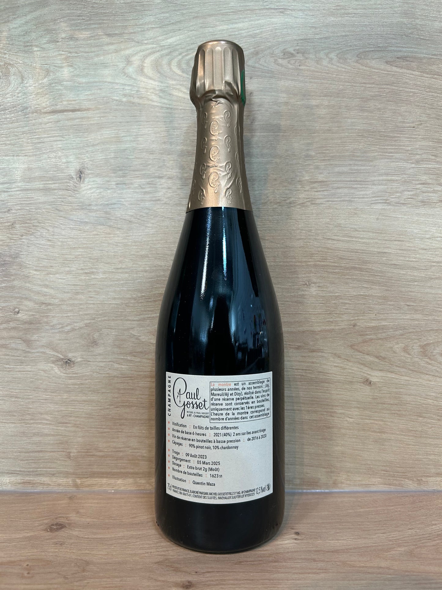 Paul Gosset - La Montre - CPHWINES