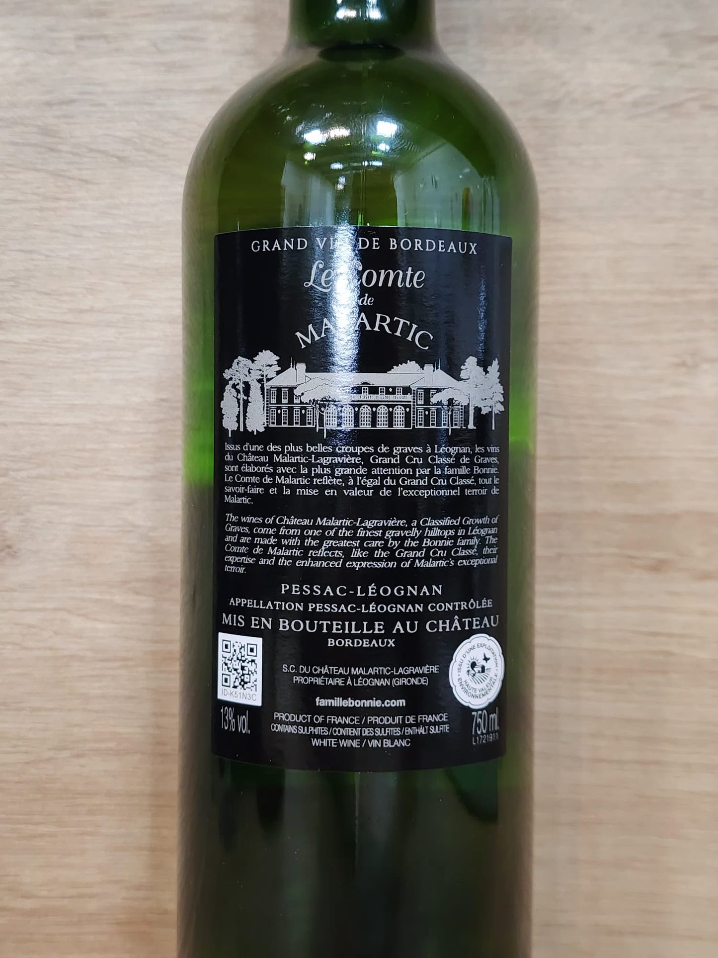 Plageoles Gaillac - Le Comte de Malartic - CPHWINES