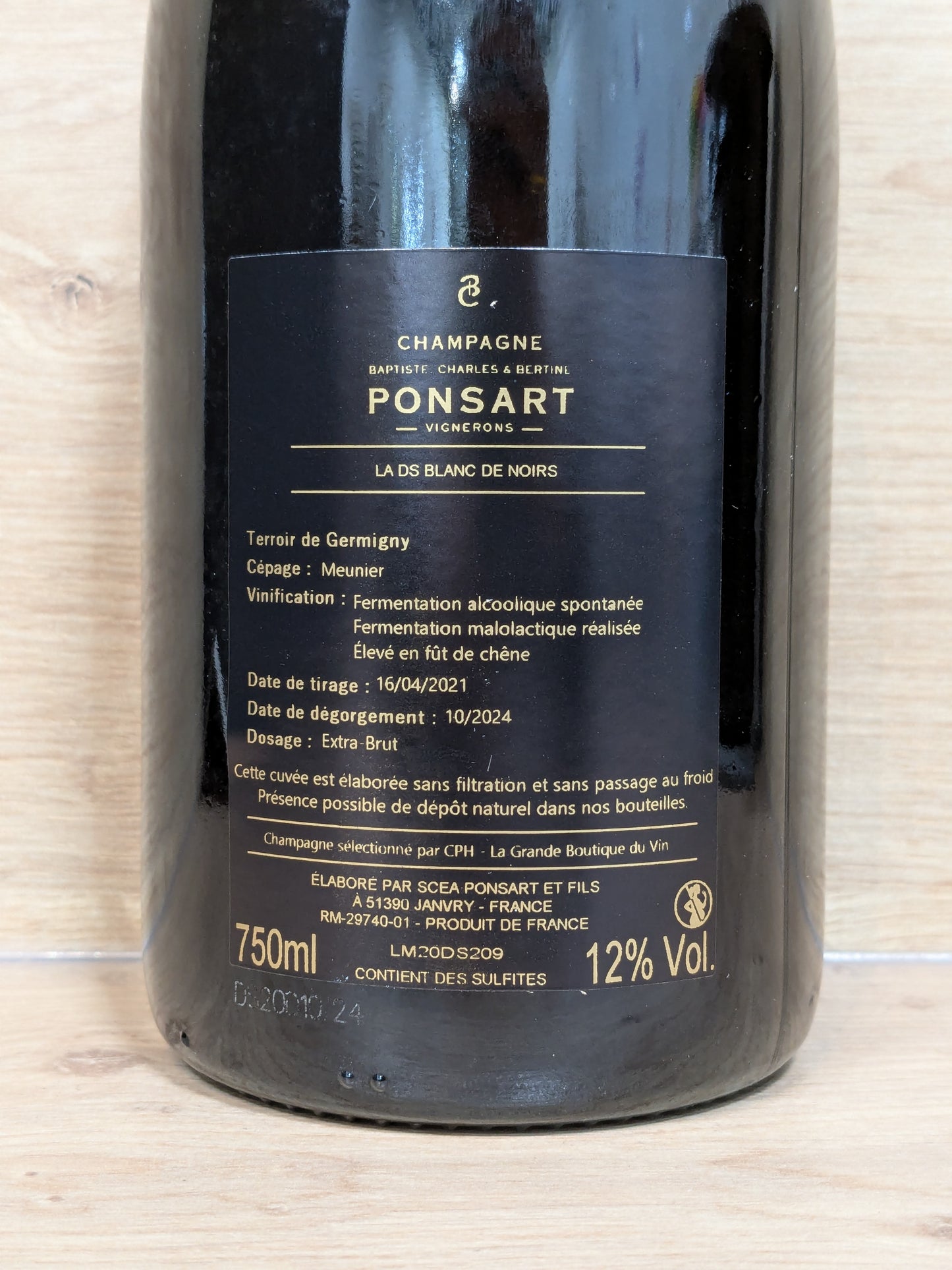 Ponsart - La DS - CPHWINES