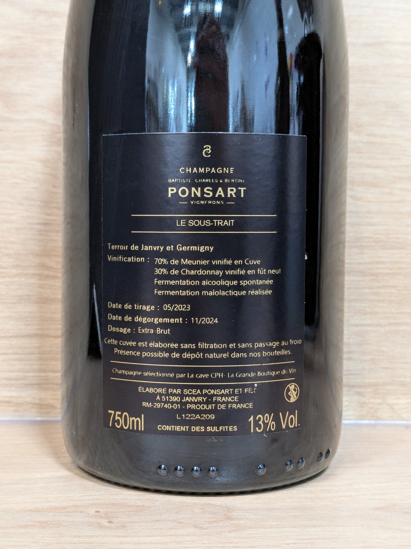 Ponsart - Le Sous-Trait - CPHWINES