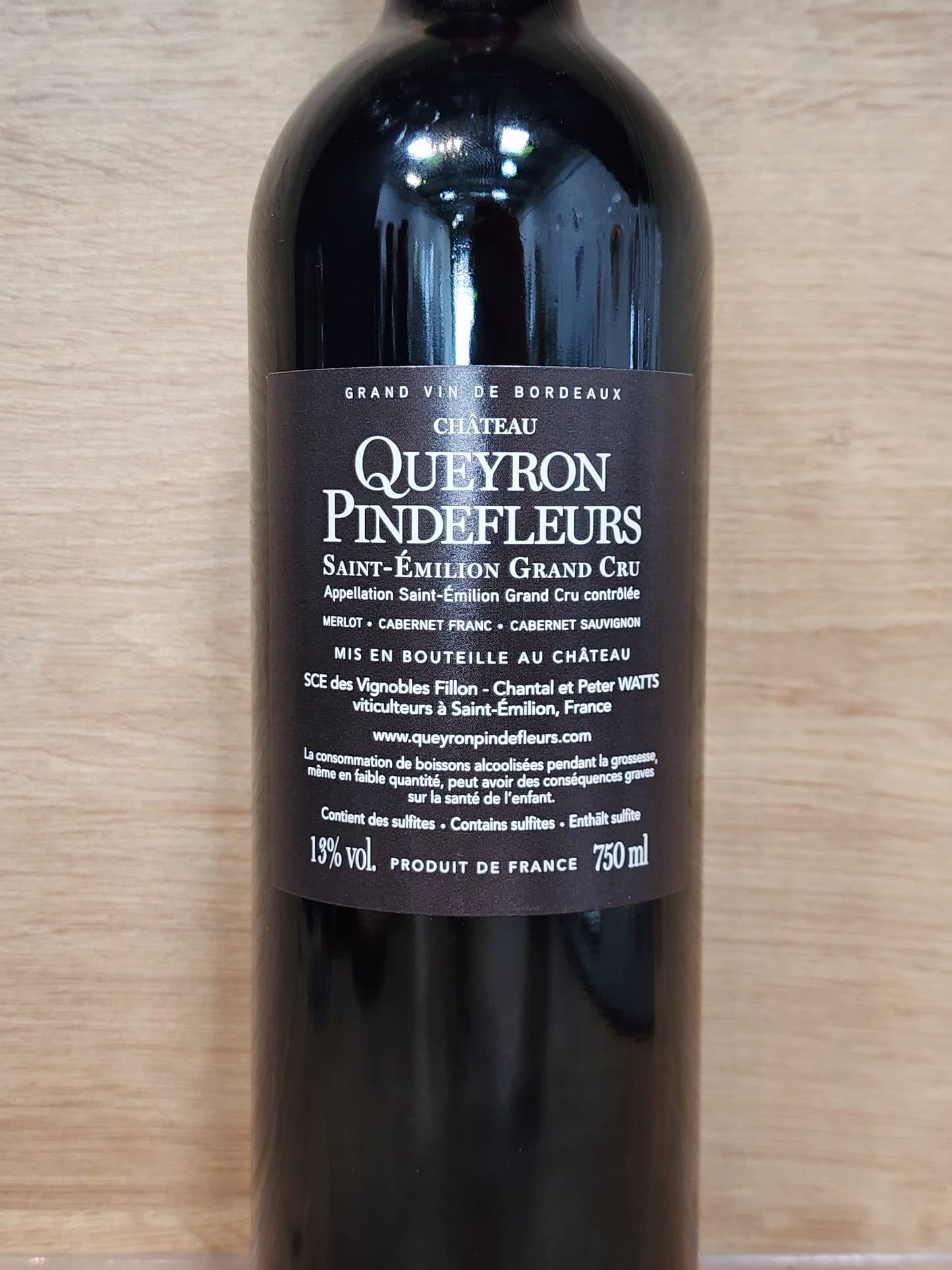 Queyron Pindefleurs - Saint-Émilion Grand Cru 2014 - CPHWINES
