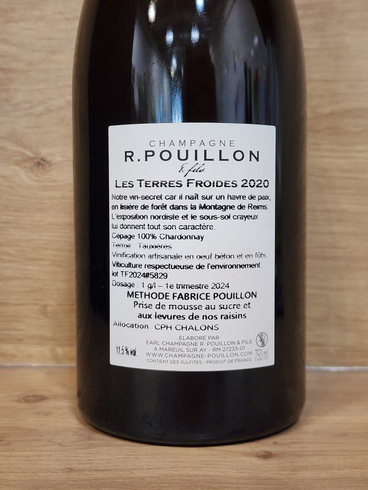 R. Pouillon & Fils – Les Terres Froides 2020 - CPHWINES