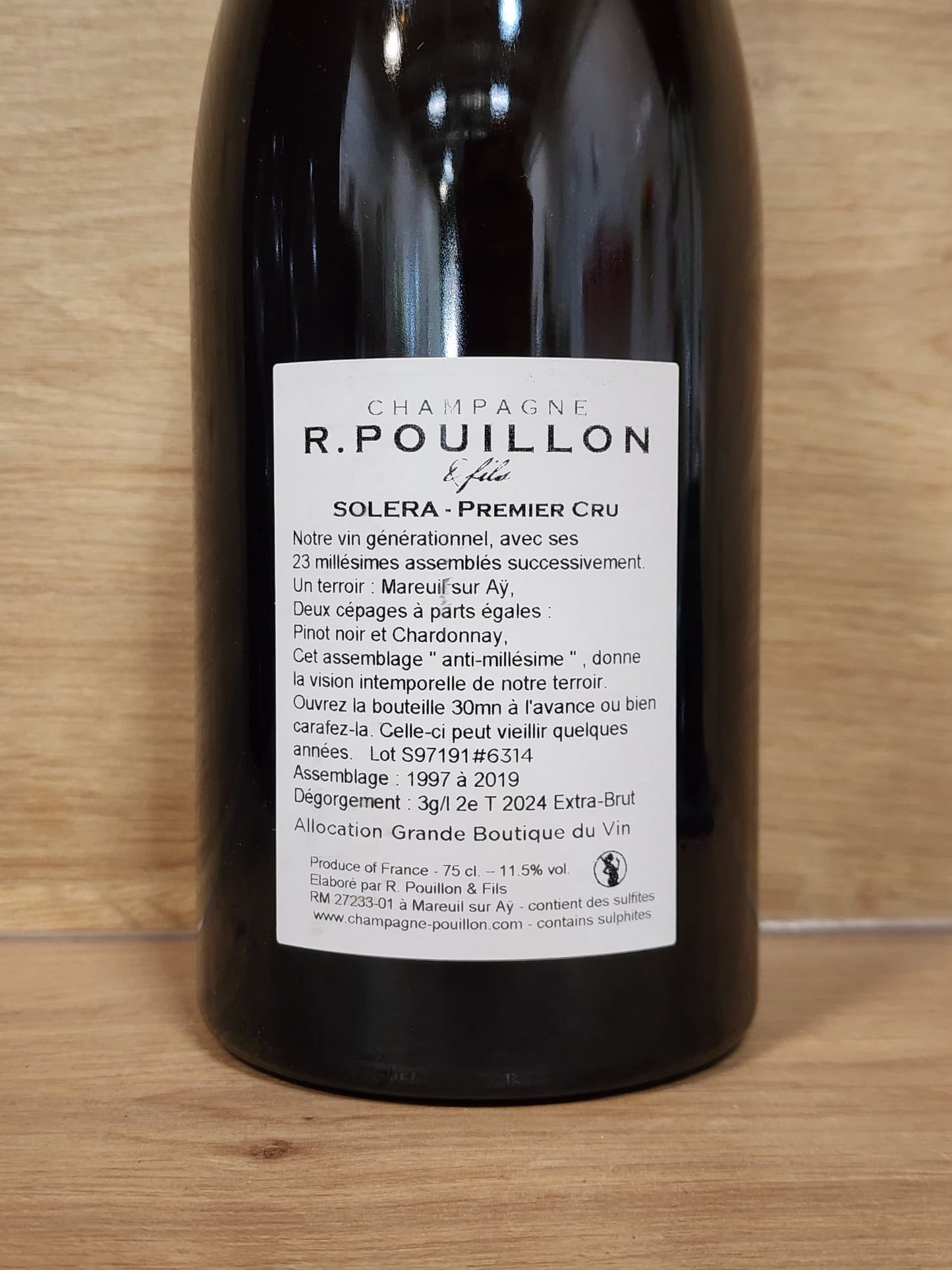 R. Pouillon & Fils – Solera - CPHWINES