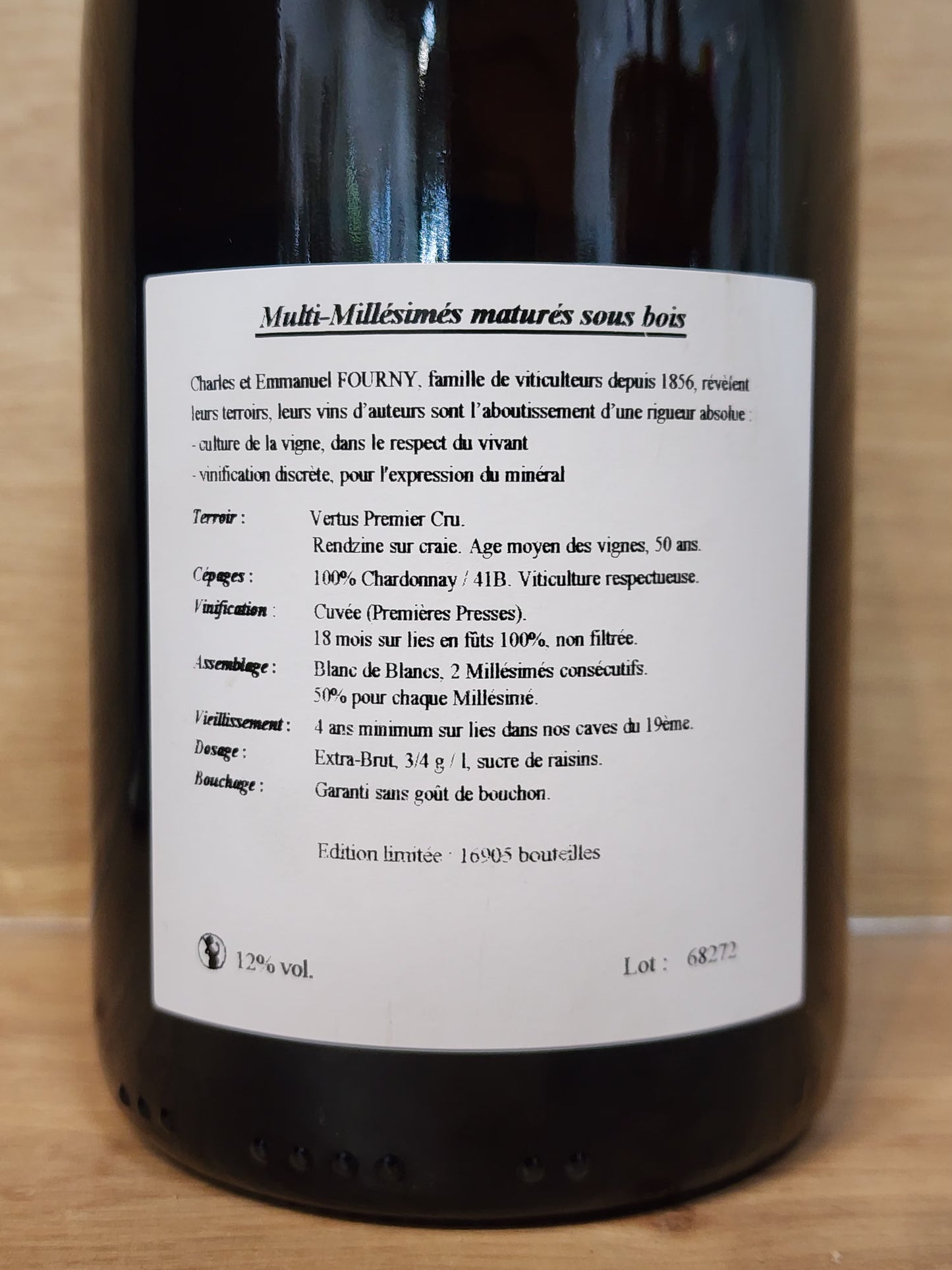 Charles & Emmanuel Fourny – Multi-Millésimés CPHWINES