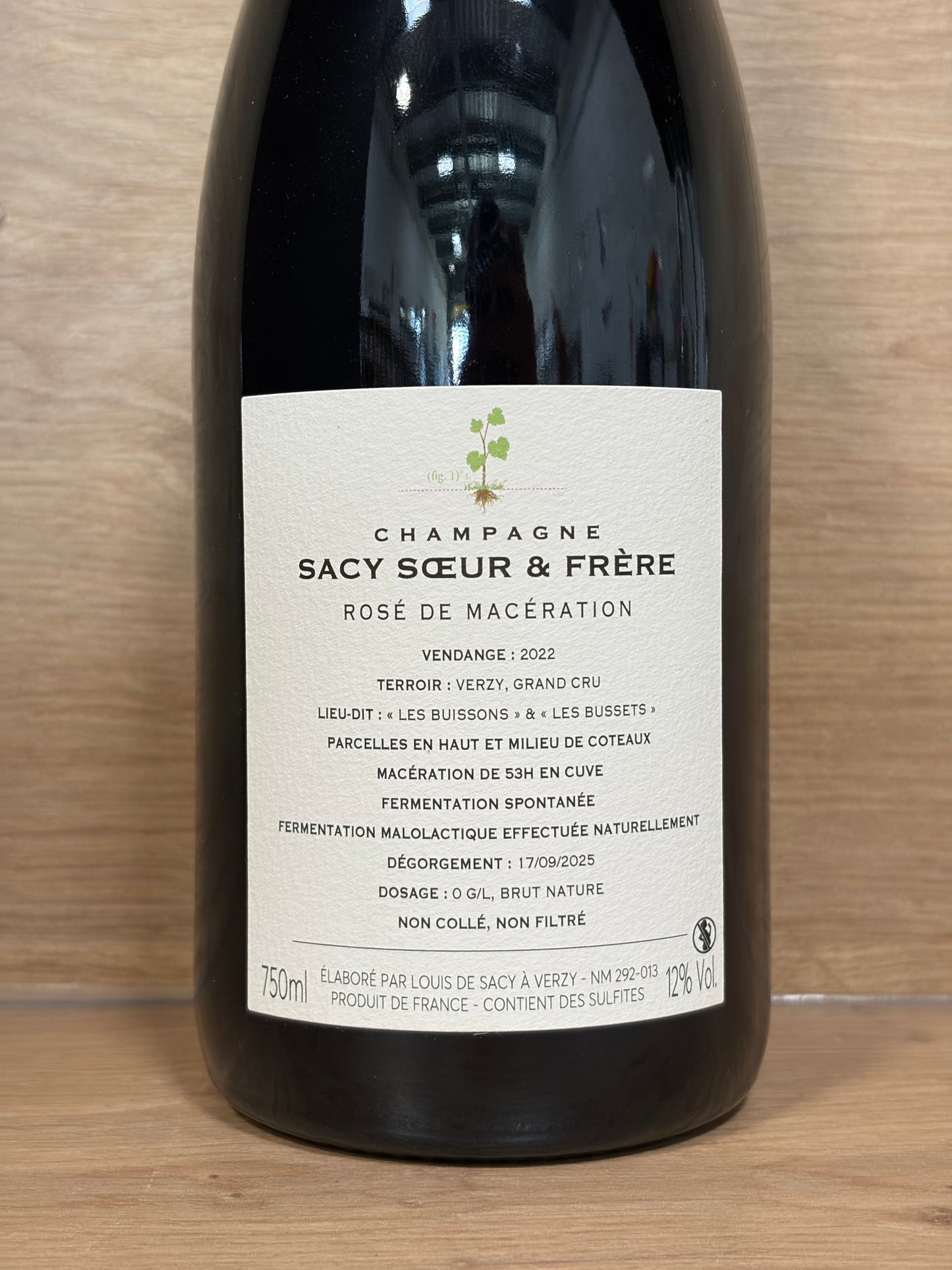 Sacy Soeur & Frère - Rosé de Macération 2022 - CPHWINES