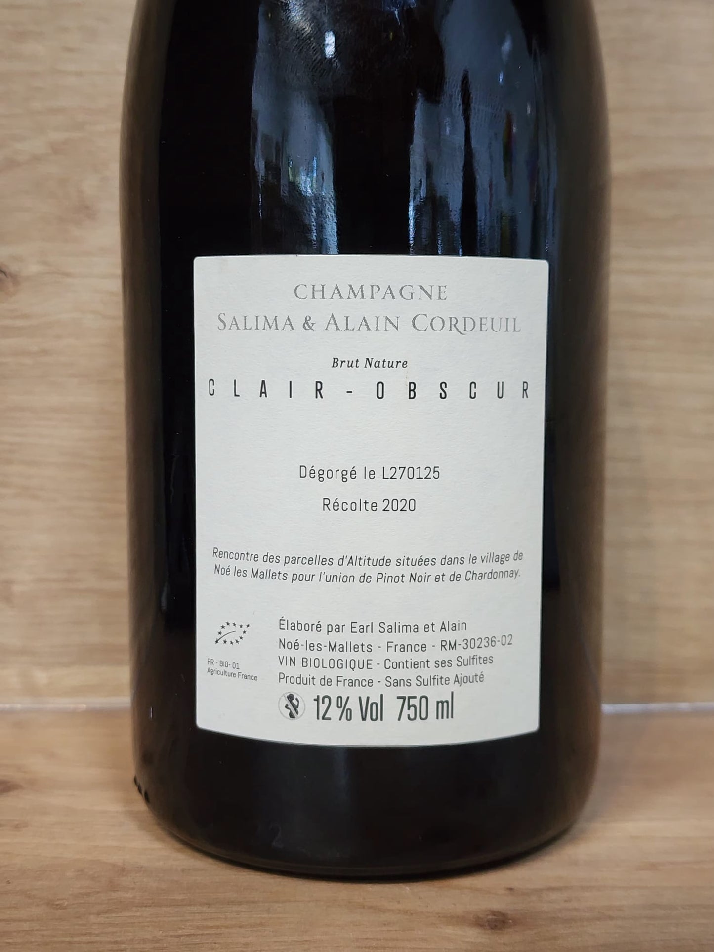 Salima & Alain Cordueil - Clair-Obscur - CPHWINES