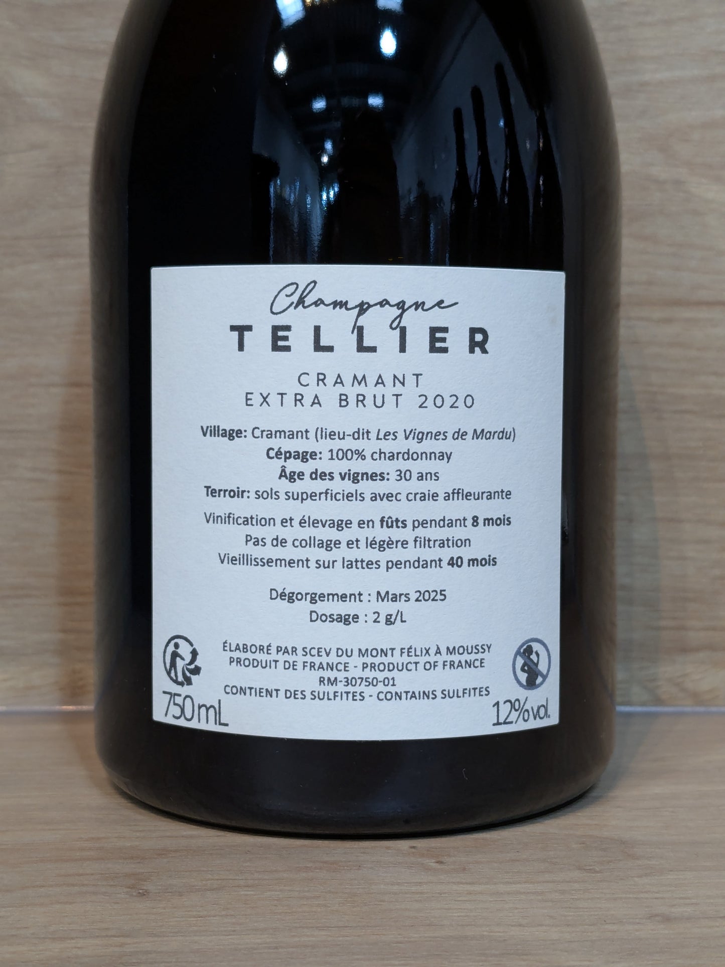 Tellier - Cramant Blanc de Blancs - CPHWINES