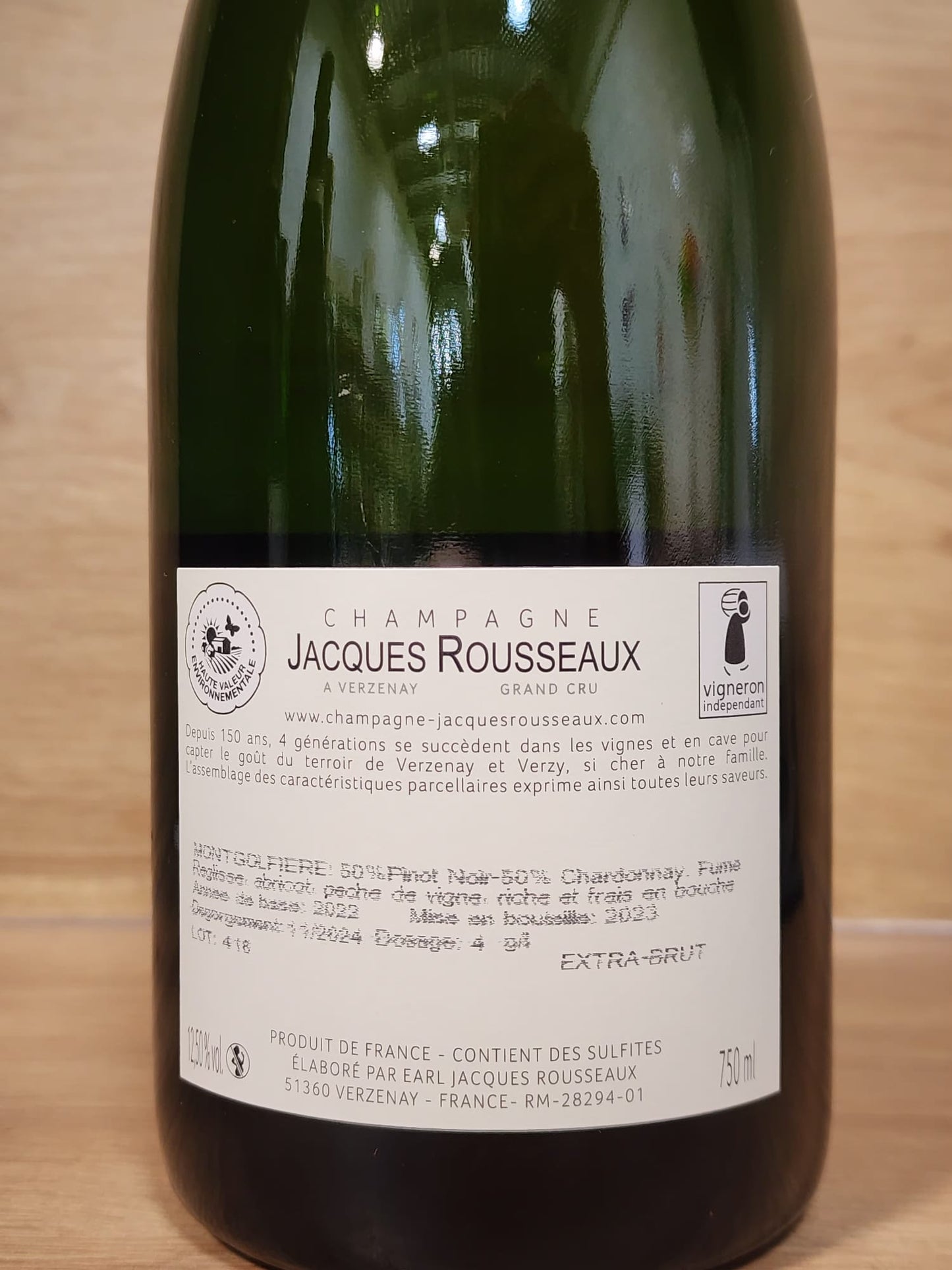 Champagne Jacques Rousseaux – Grand Cru - CPHWINES
