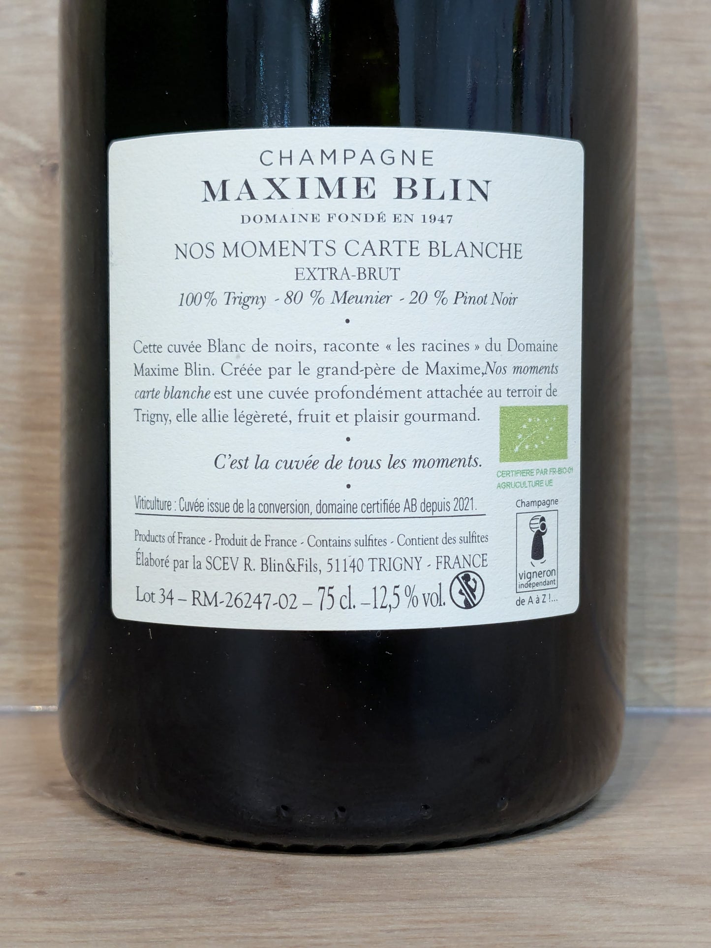 Maxime Blin - Nos Moments Carte Blanche